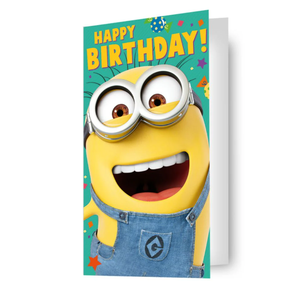 Minions Movie Fold Out Birthday Card - Image 2