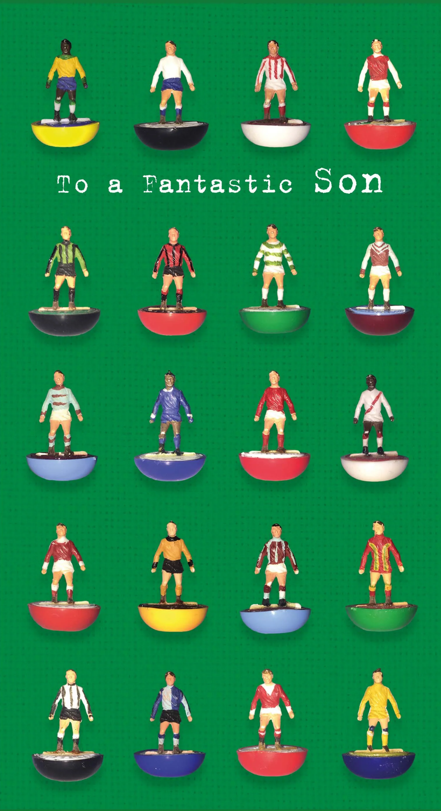 Subbuteo 'Son' Football Birthday Card - Image 3