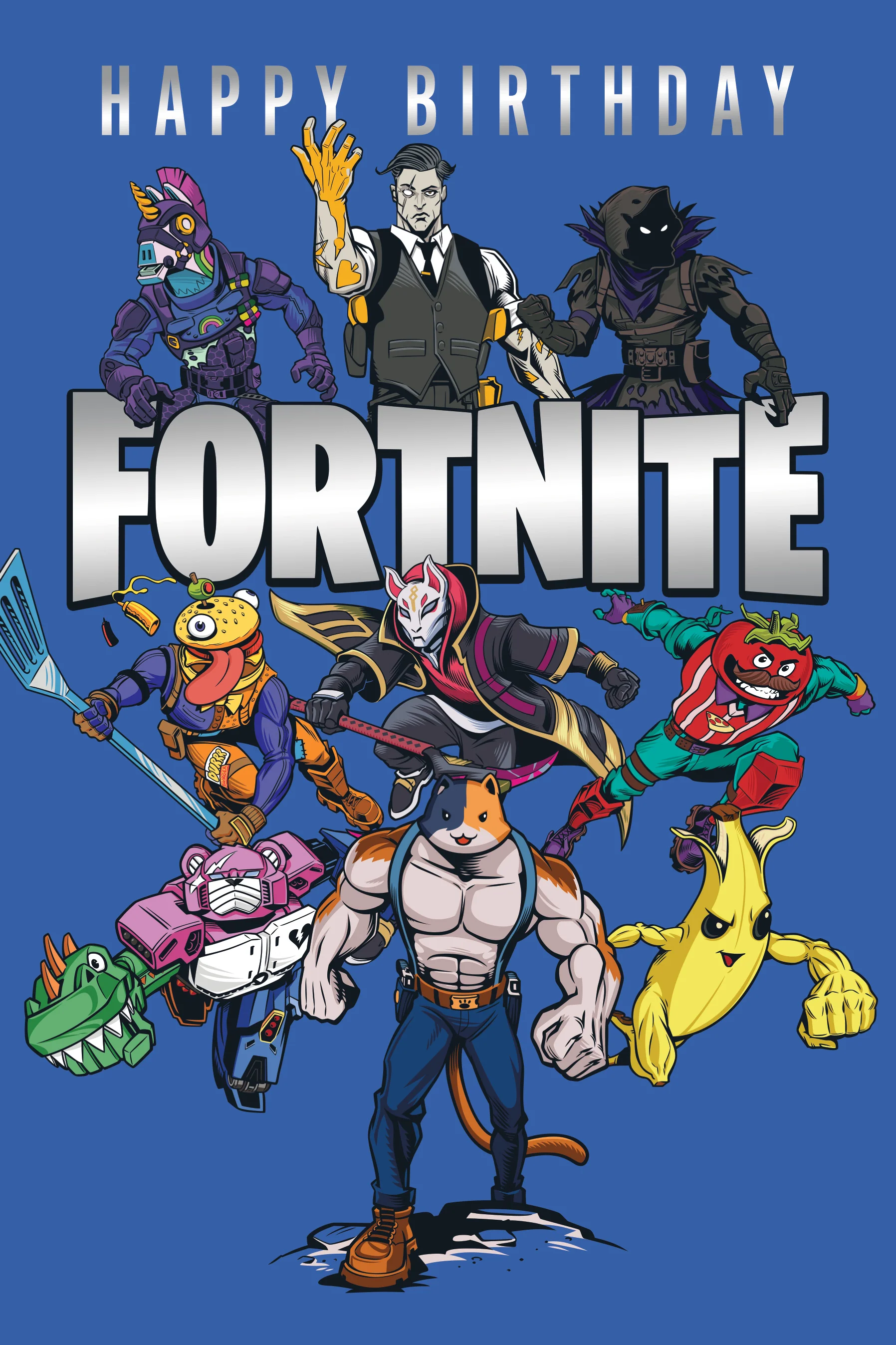 Fortnite Birthday Card - Image 3