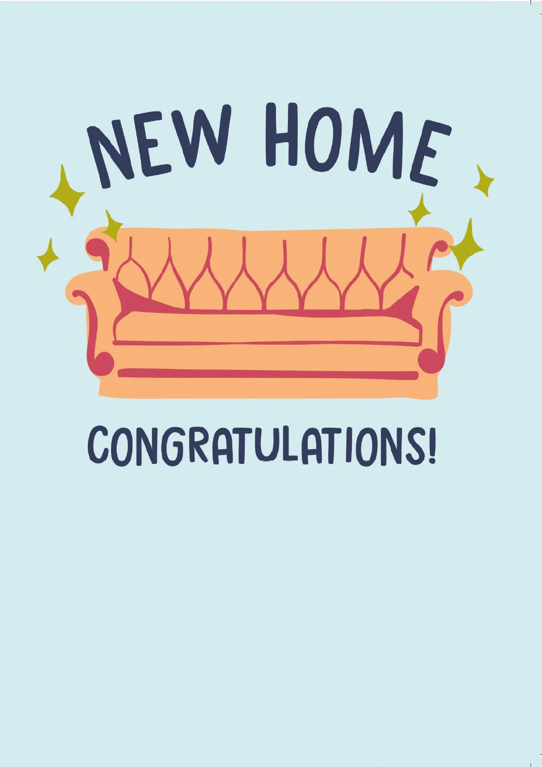 Friends New Home Card - Image 3