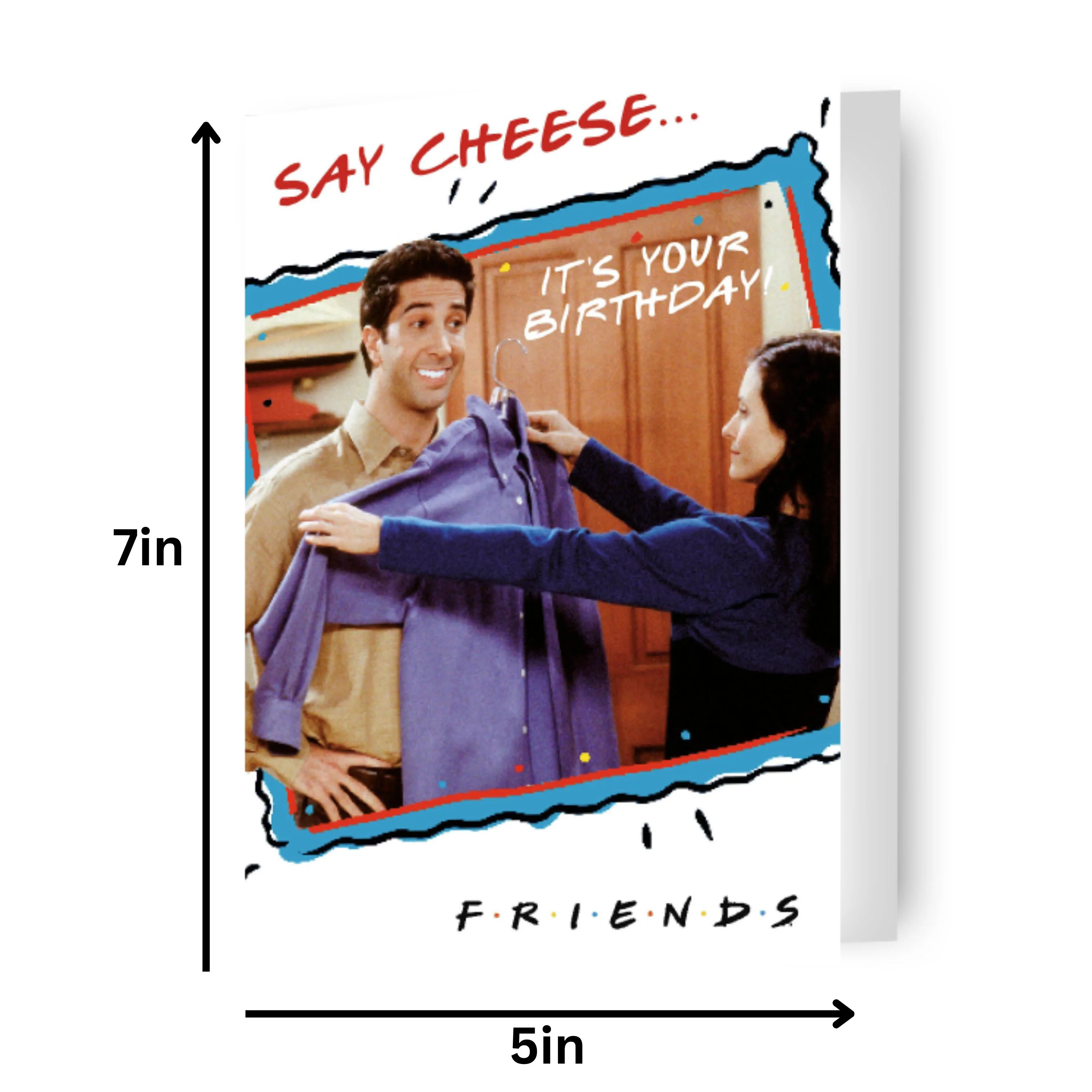 Friends 'Ross & Monica' Birthday Card - Image 2