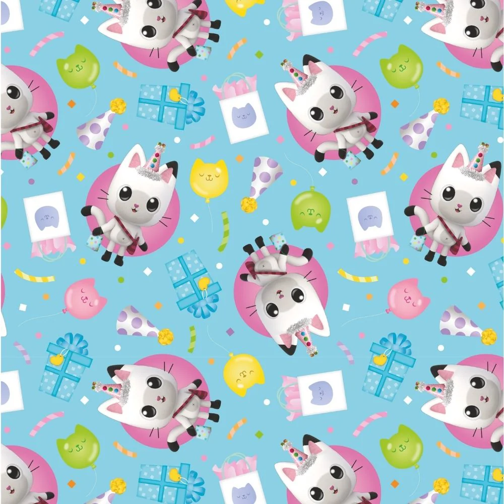 Gabby's Dollhouse 3m Roll Wrapping Paper - Image 3