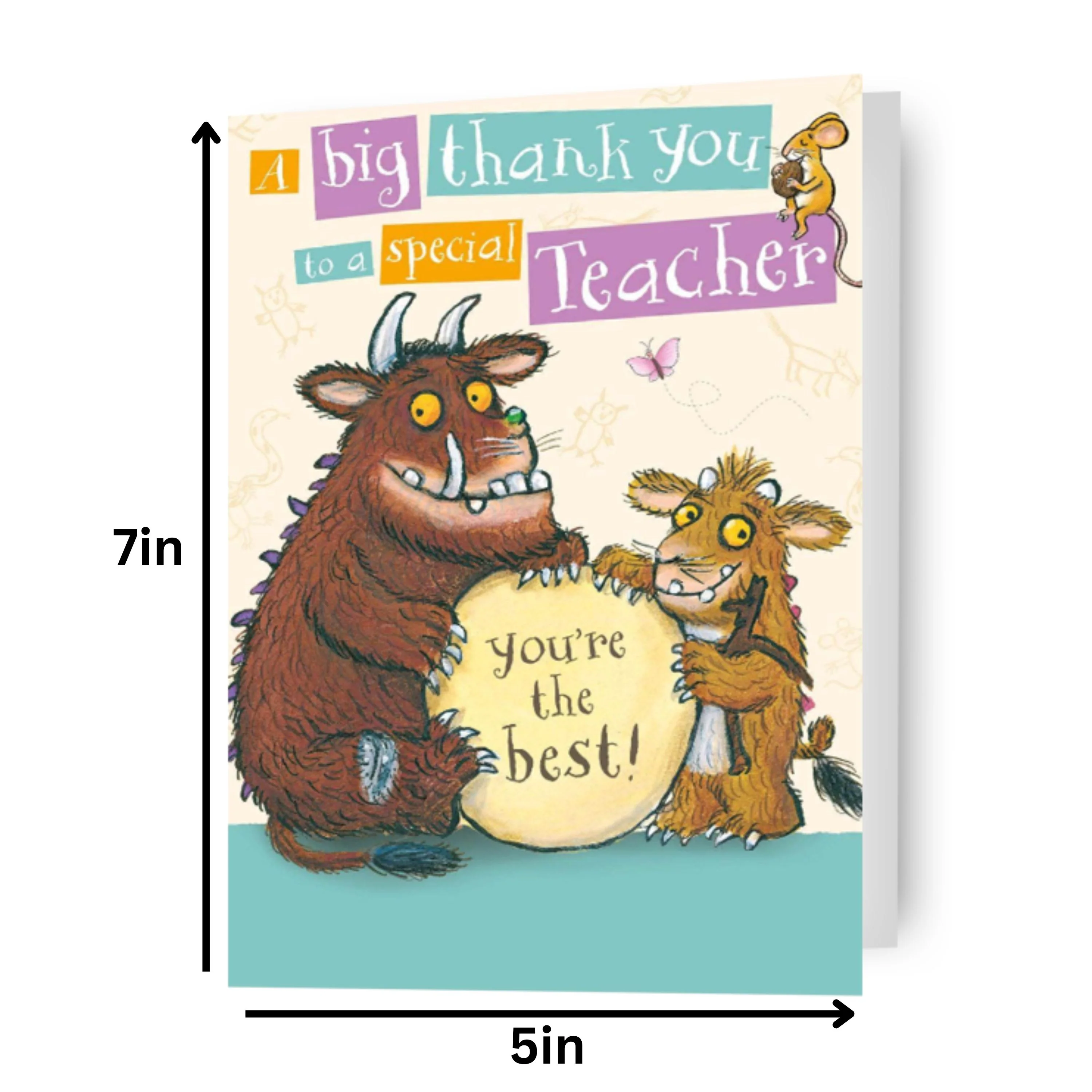 The Gruffalo "Thank You" Teacher Card - Image 2