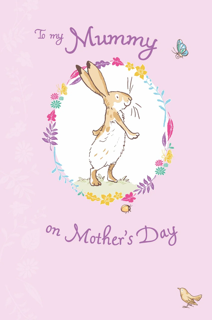 GUESS HOW MUCH I LOVE YOU MUMMY MOTHER'S DAY CARD - Image 3