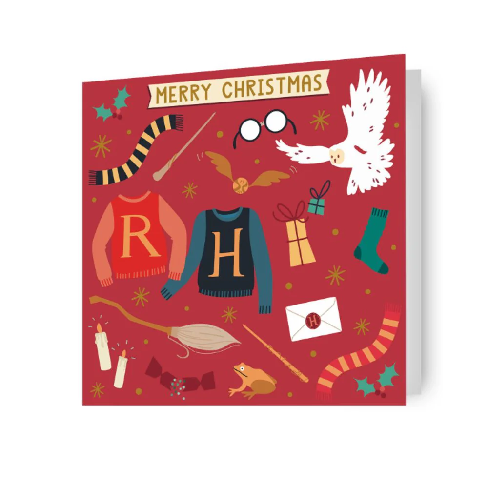 Harry Potter Multipack of 20 Christmas Cards - Image 3