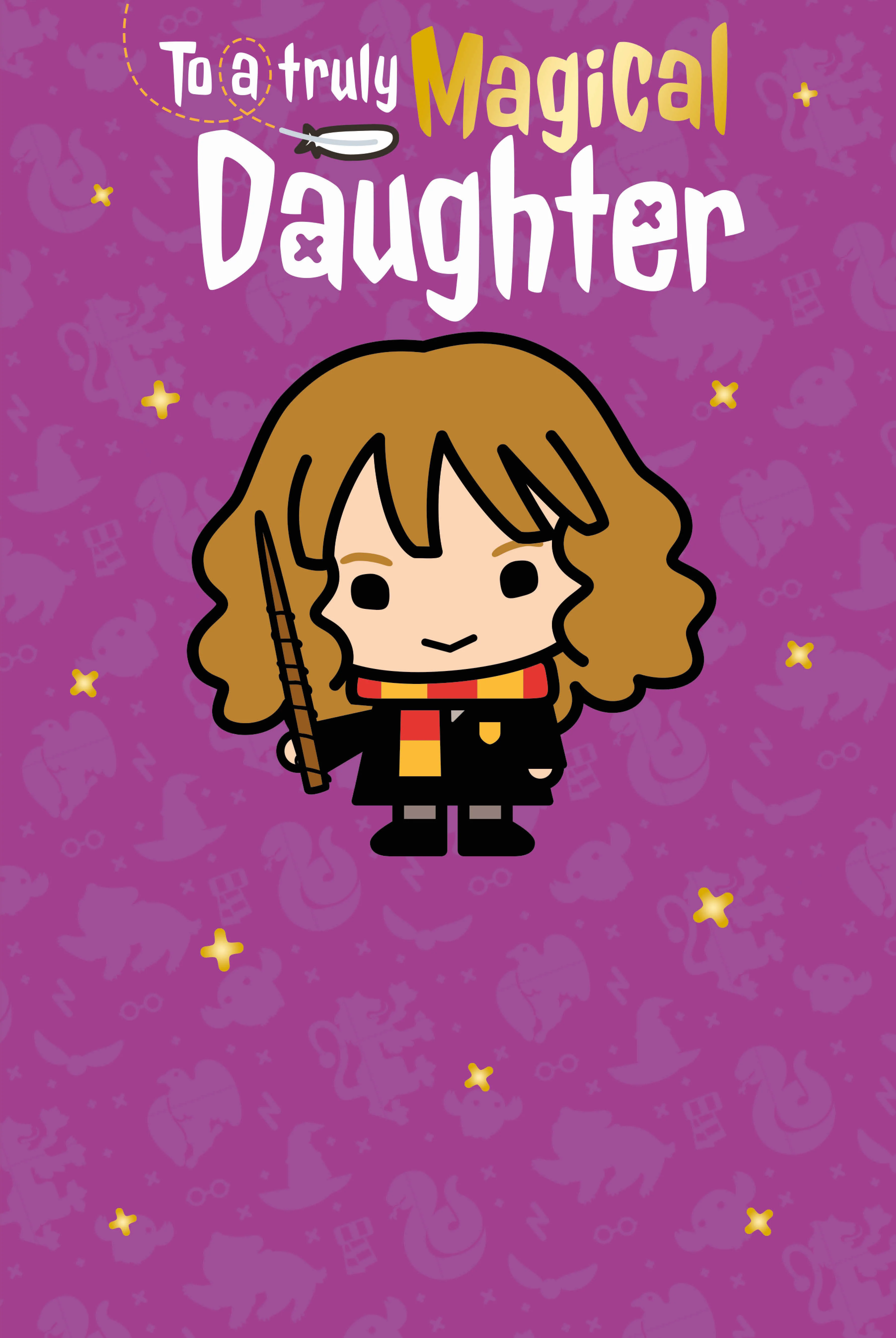 Harry Potter 'Daughter' Birthday Card - Image 3
