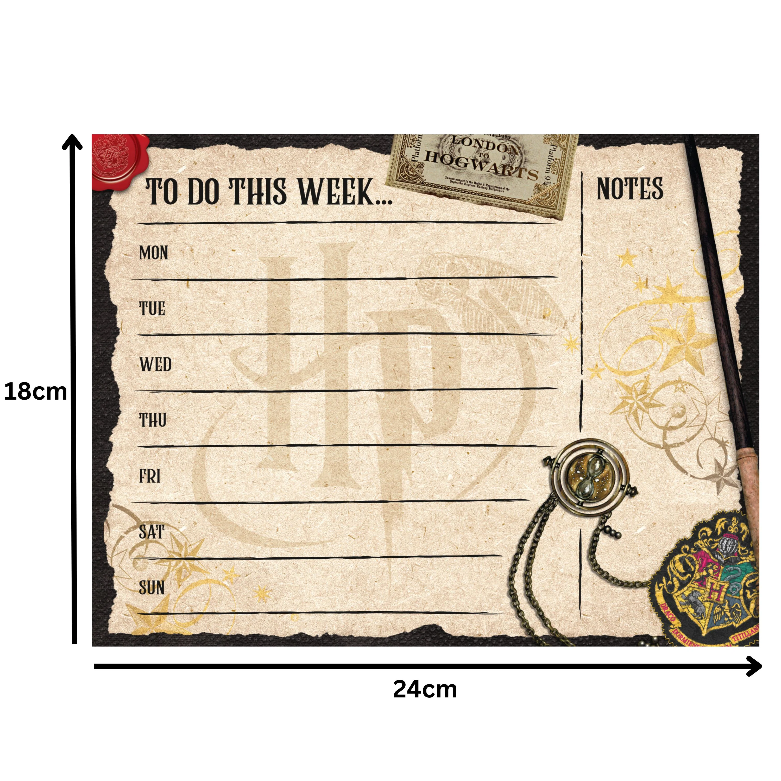Harry Potter Desk Pad Weekly Planner - Image 3