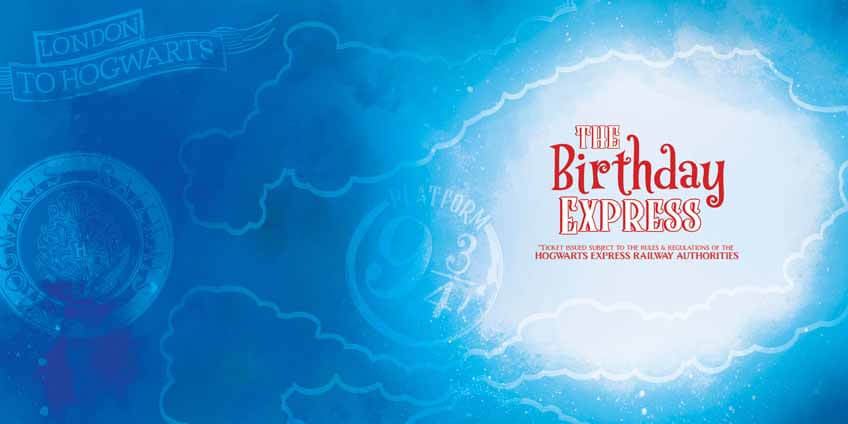 Harry Potter Hogwarts Express Birthday Card - Image 4