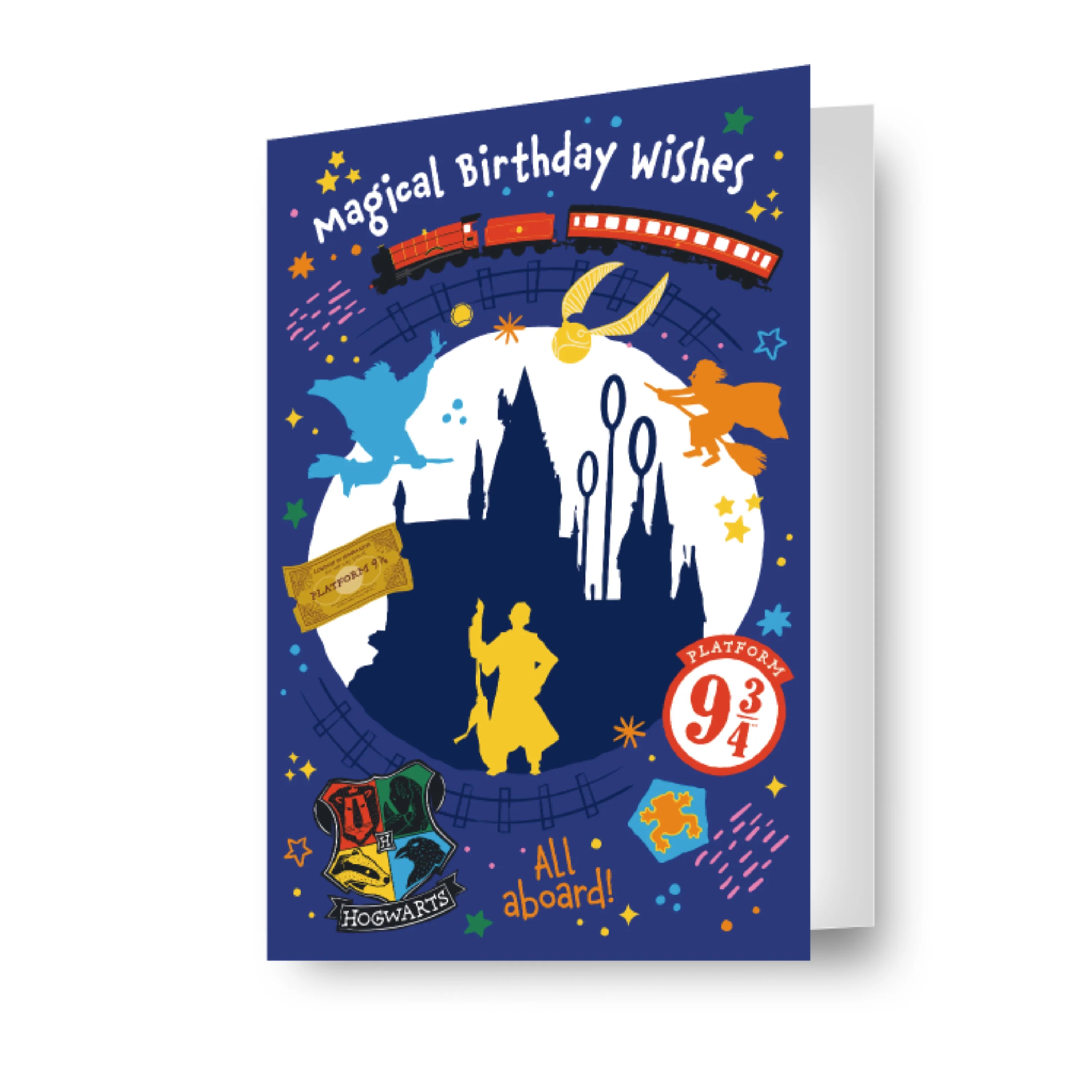 Harry Potter Lenticular Birthday Card