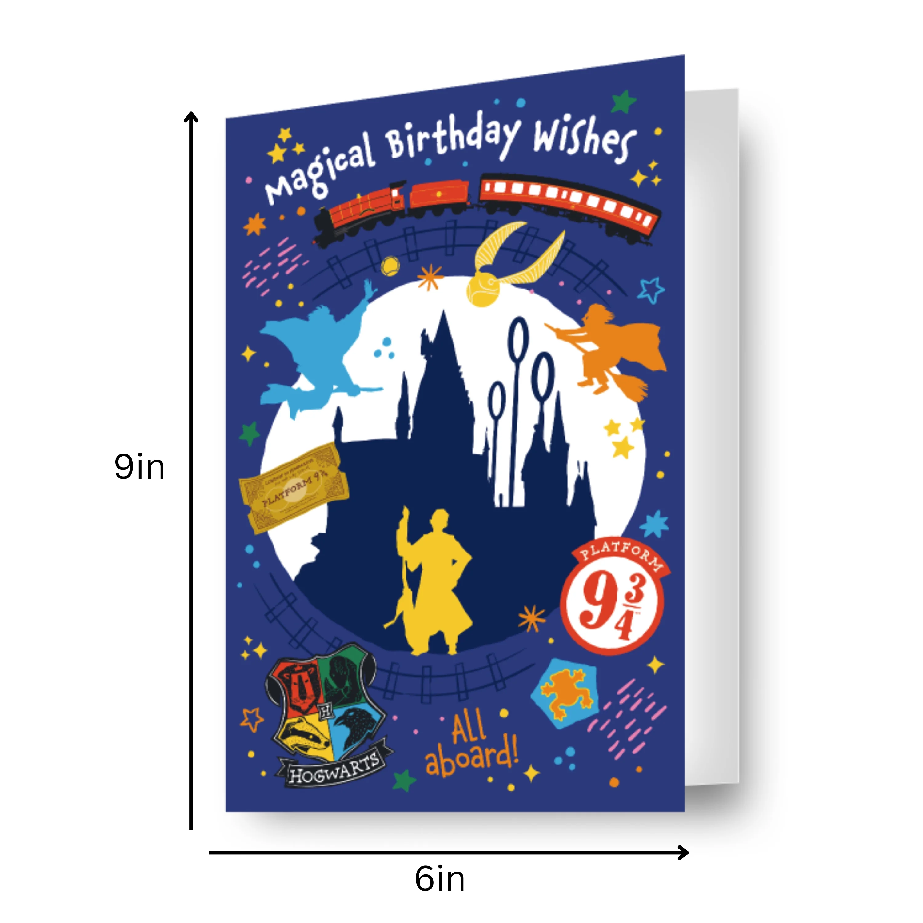Harry Potter Lenticular Birthday Card - Image 2