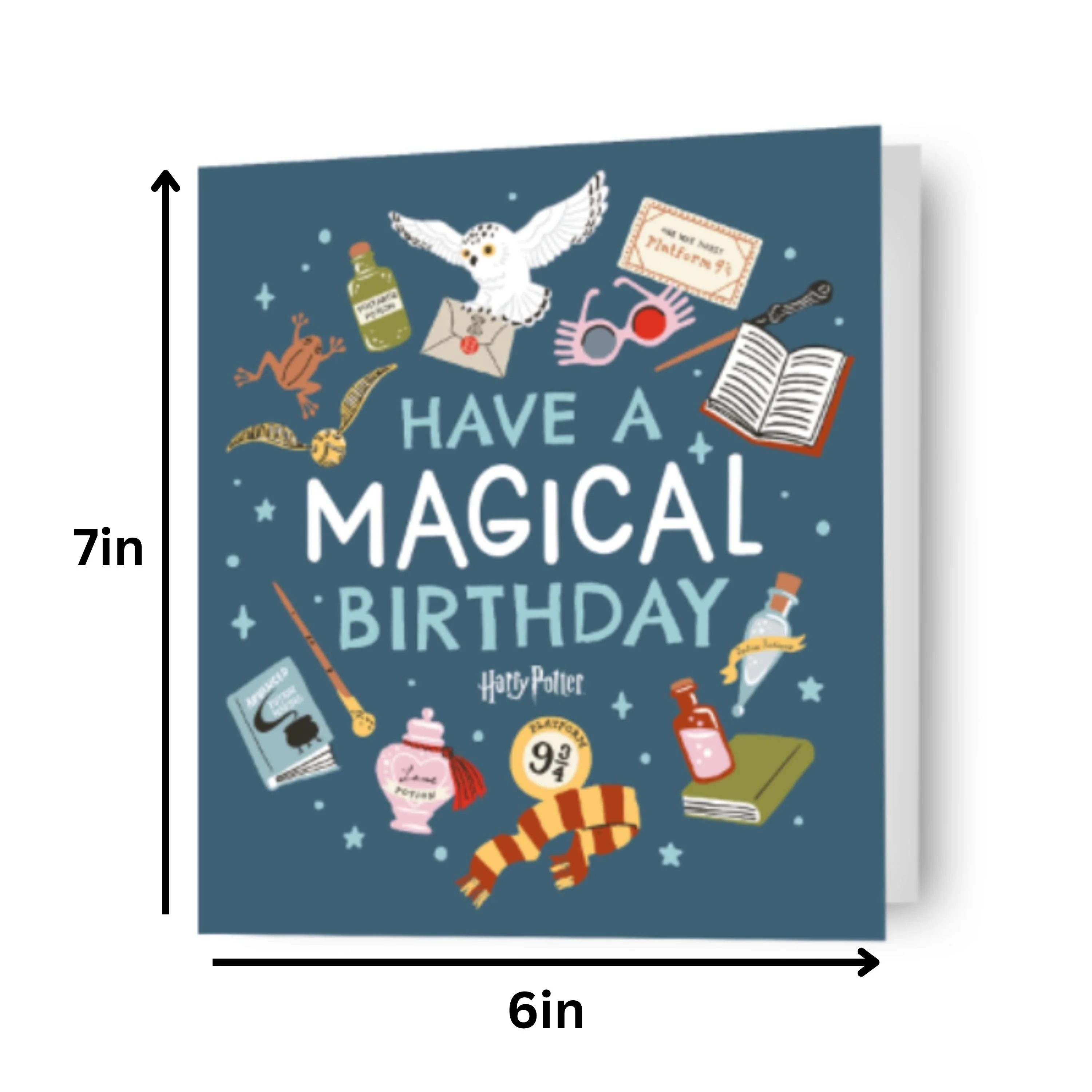 Harry Potter 'Magical' Birthday Card - Image 2