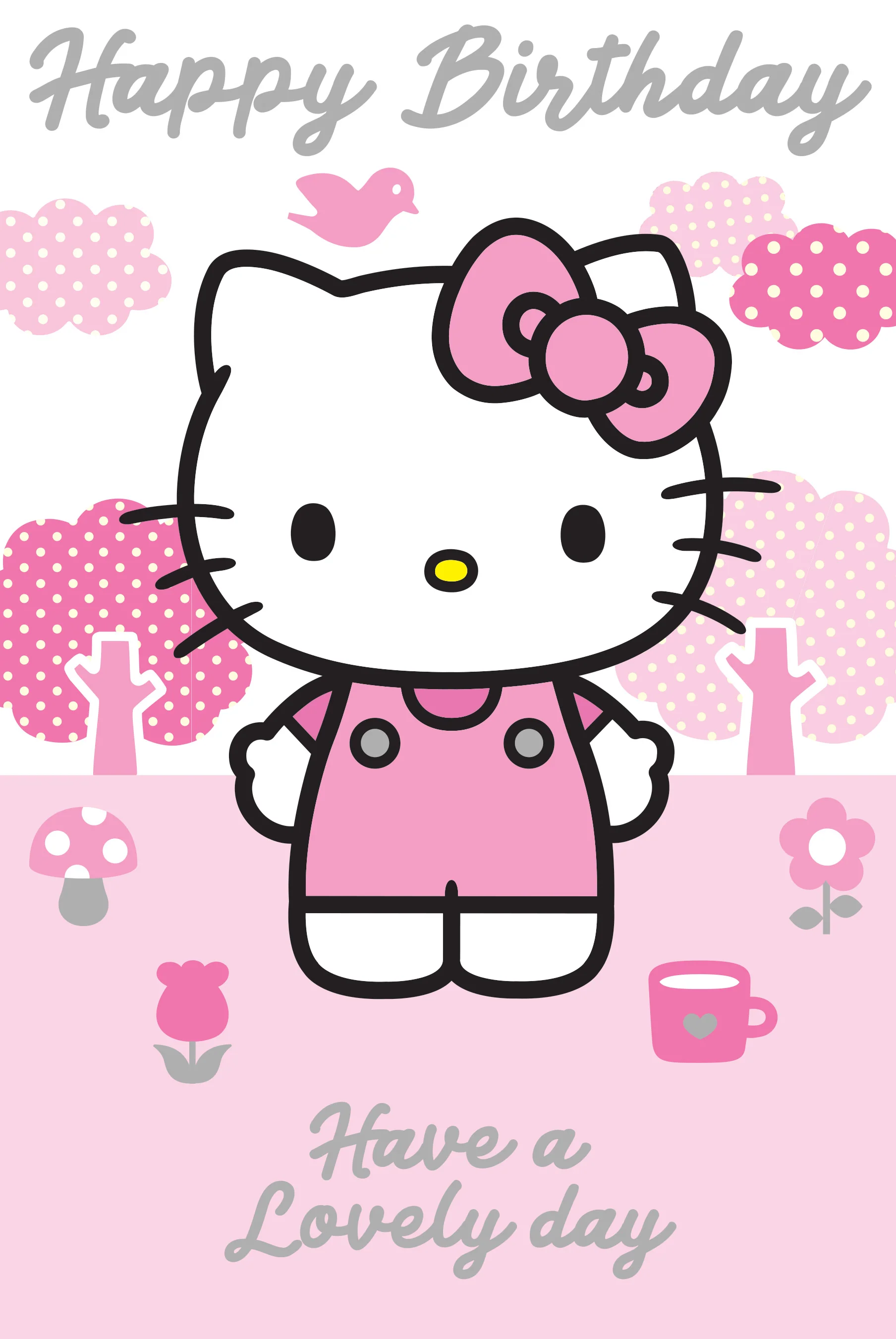 HELLO KITTY BIRTHDAY CARD - Image 3