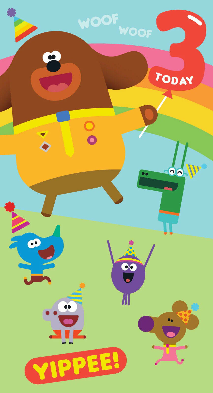 Hey Duggee Age 3 Birthday Card - Image 3