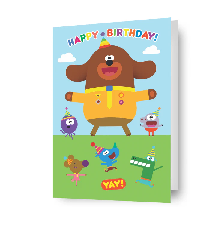 Hey Duggee Happy Birthday Card