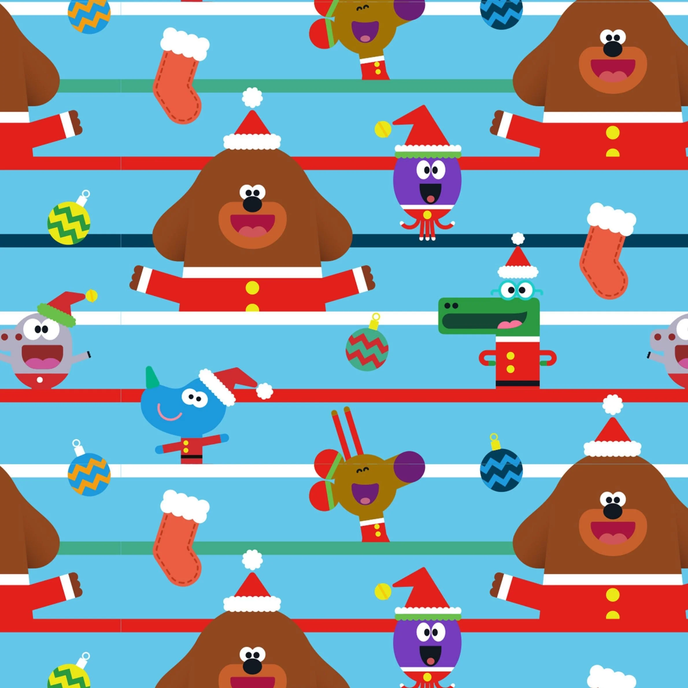 Hey Duggee Christmas 2 Sheets & 2 Tags Gift Wrap - Image 3