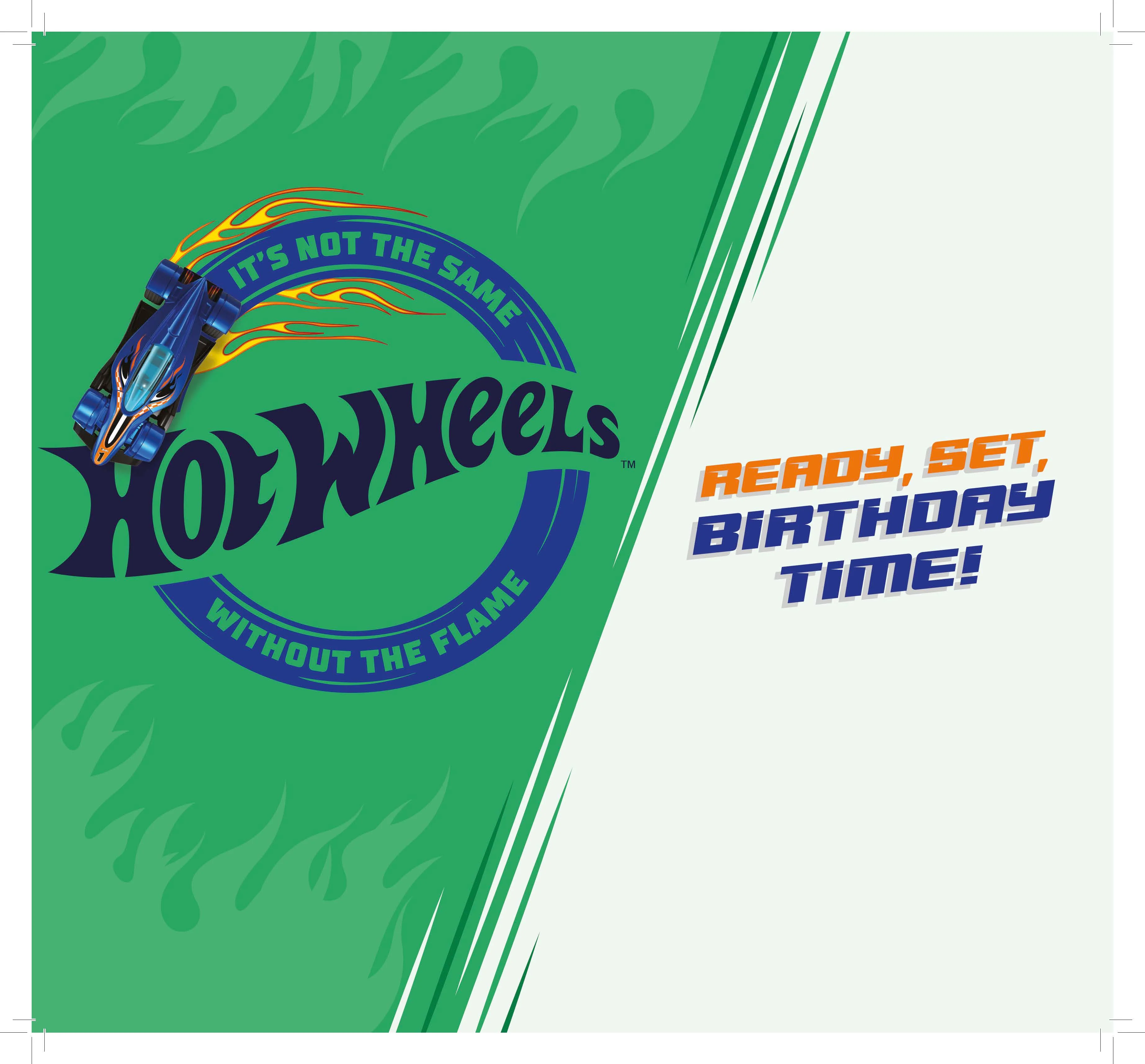 HOT WHEELS AGE 6 BIRTHDAY CARD - Image 4