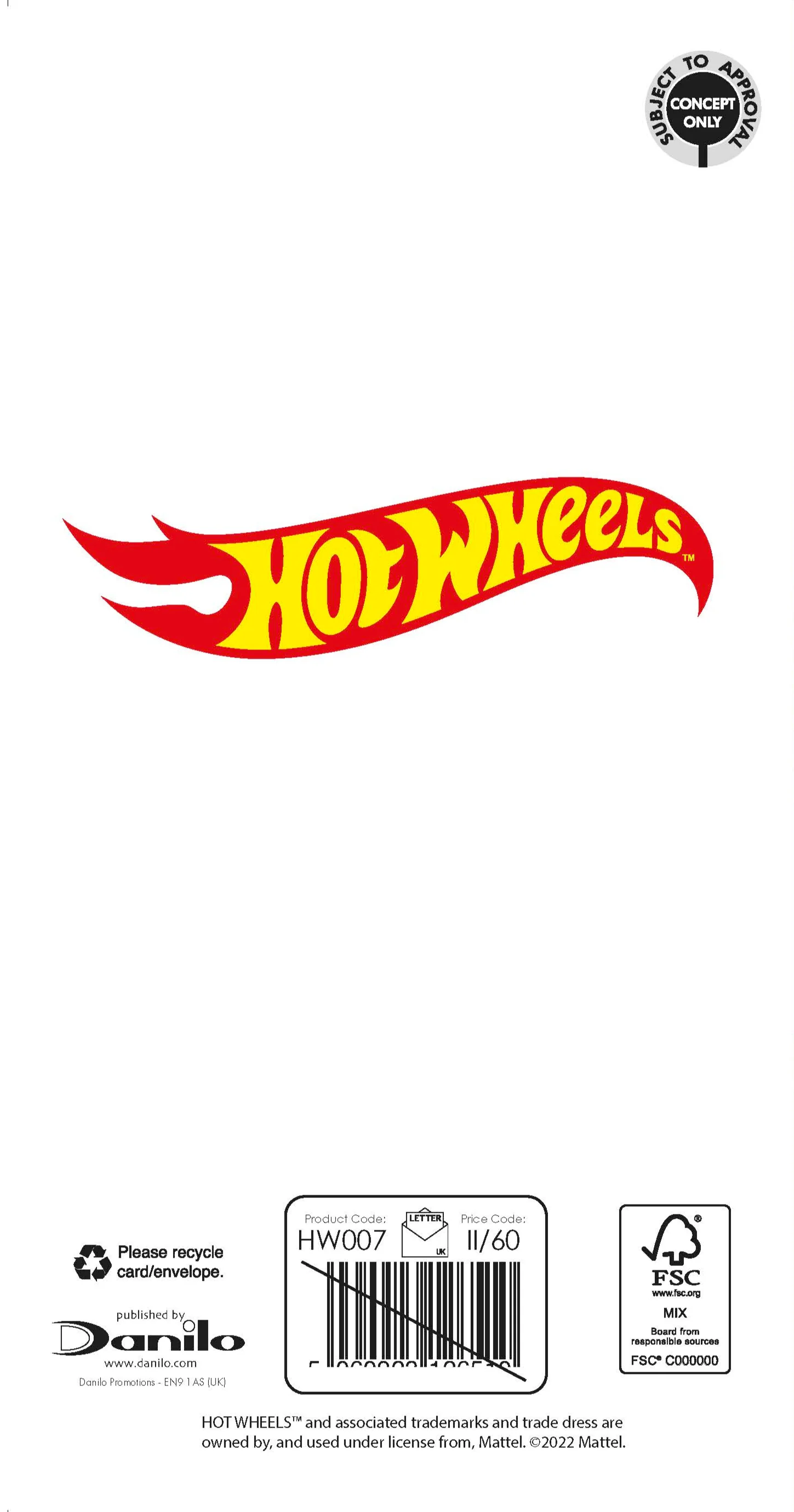 HOT WHEELS AGE 6 BIRTHDAY CARD - Image 5