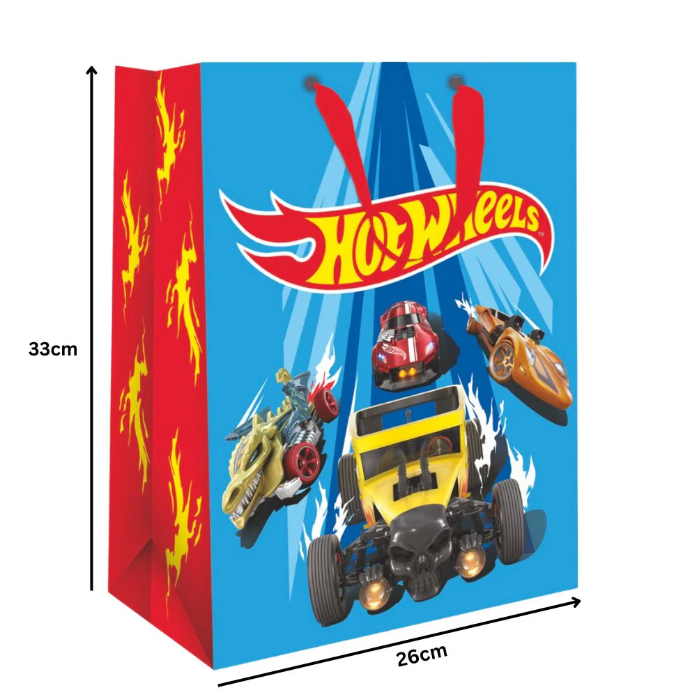 Hot Wheels Medium Gift Bag - Image 2