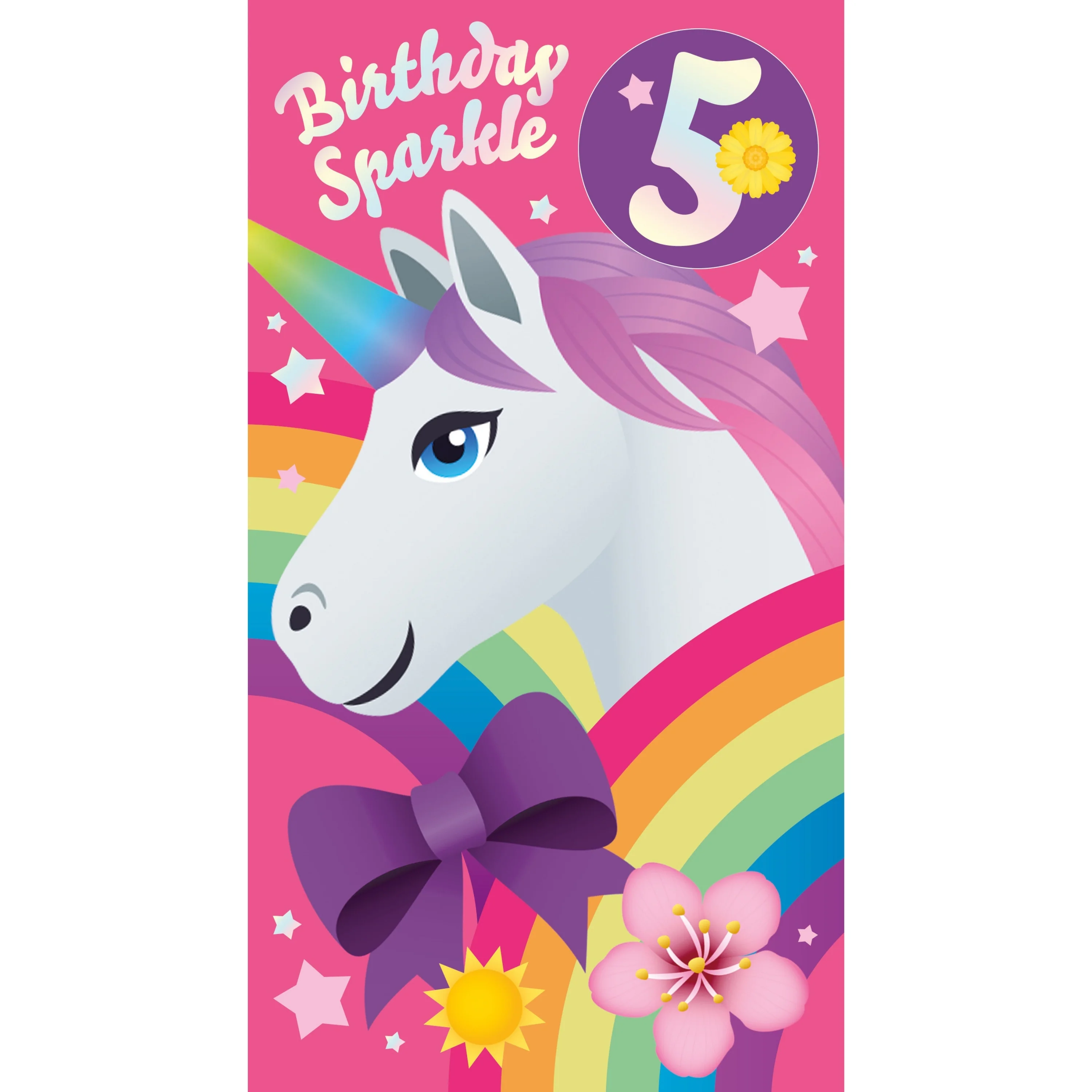 JoyPixels Multi Ages 5-10 Sticker Birthday Card - Image 5
