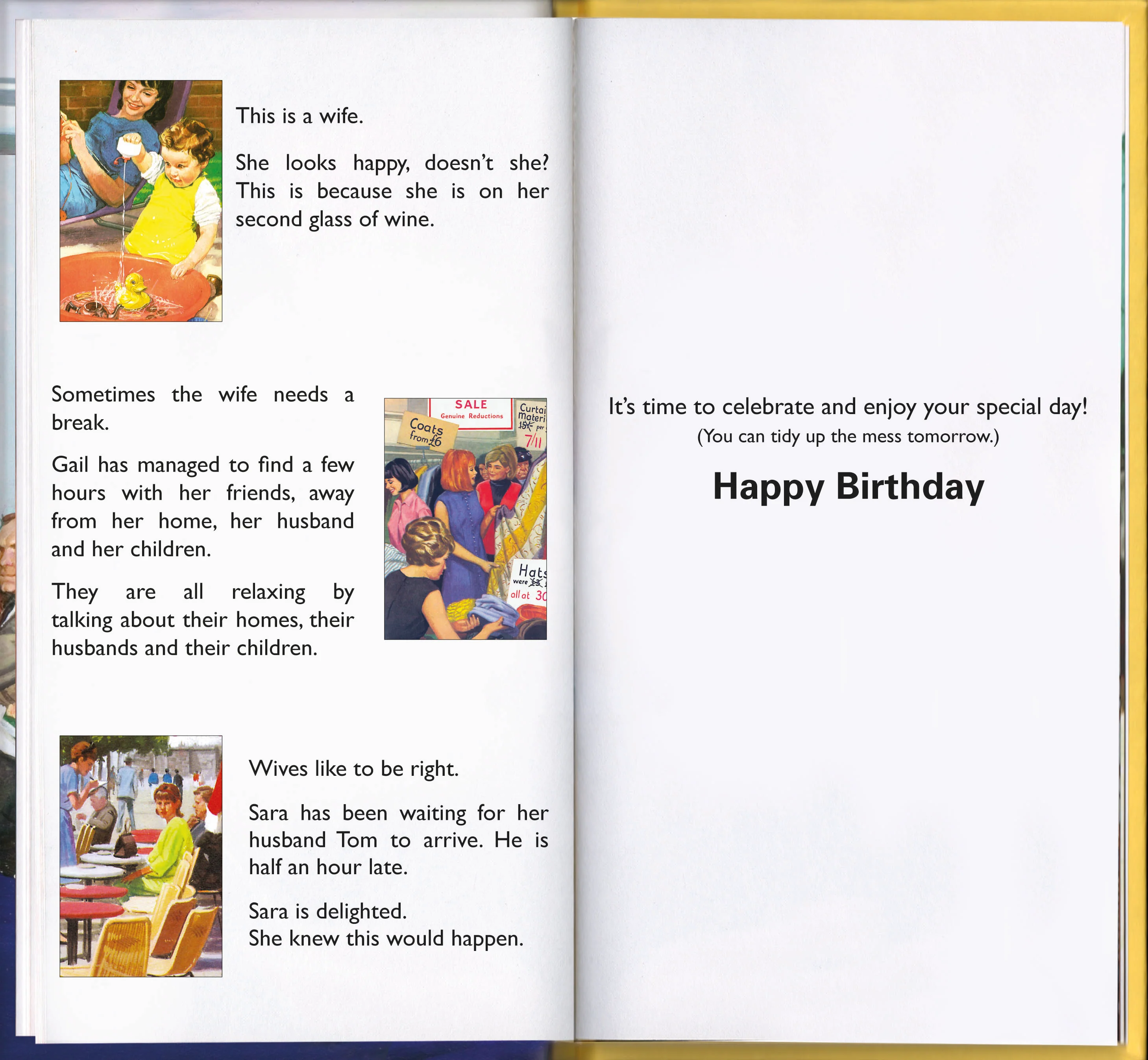 Ladybird Books 'The Wife' Birthday Card - Image 3