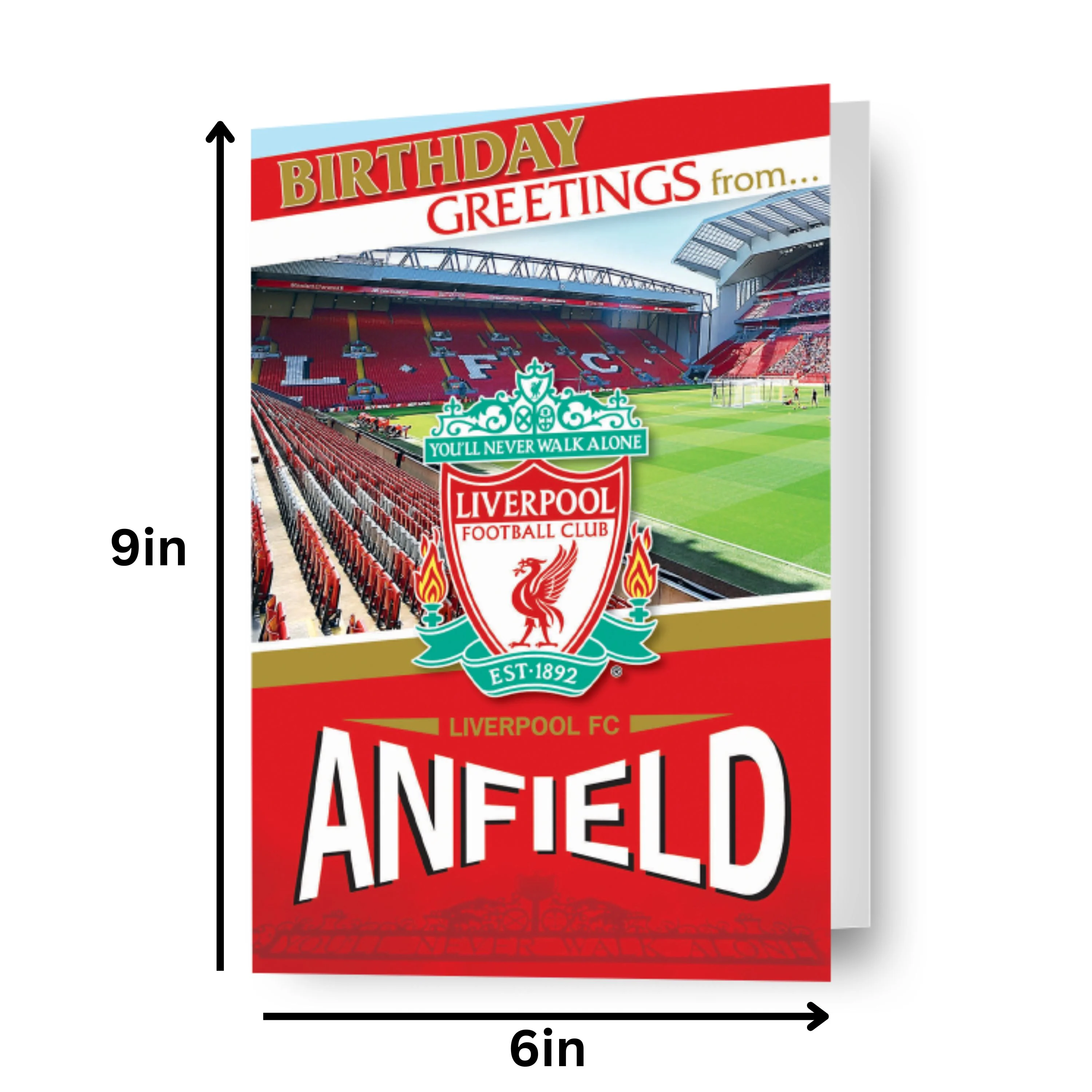 Liverpool FC Anfield Stadium Pop Up Card - Image 4