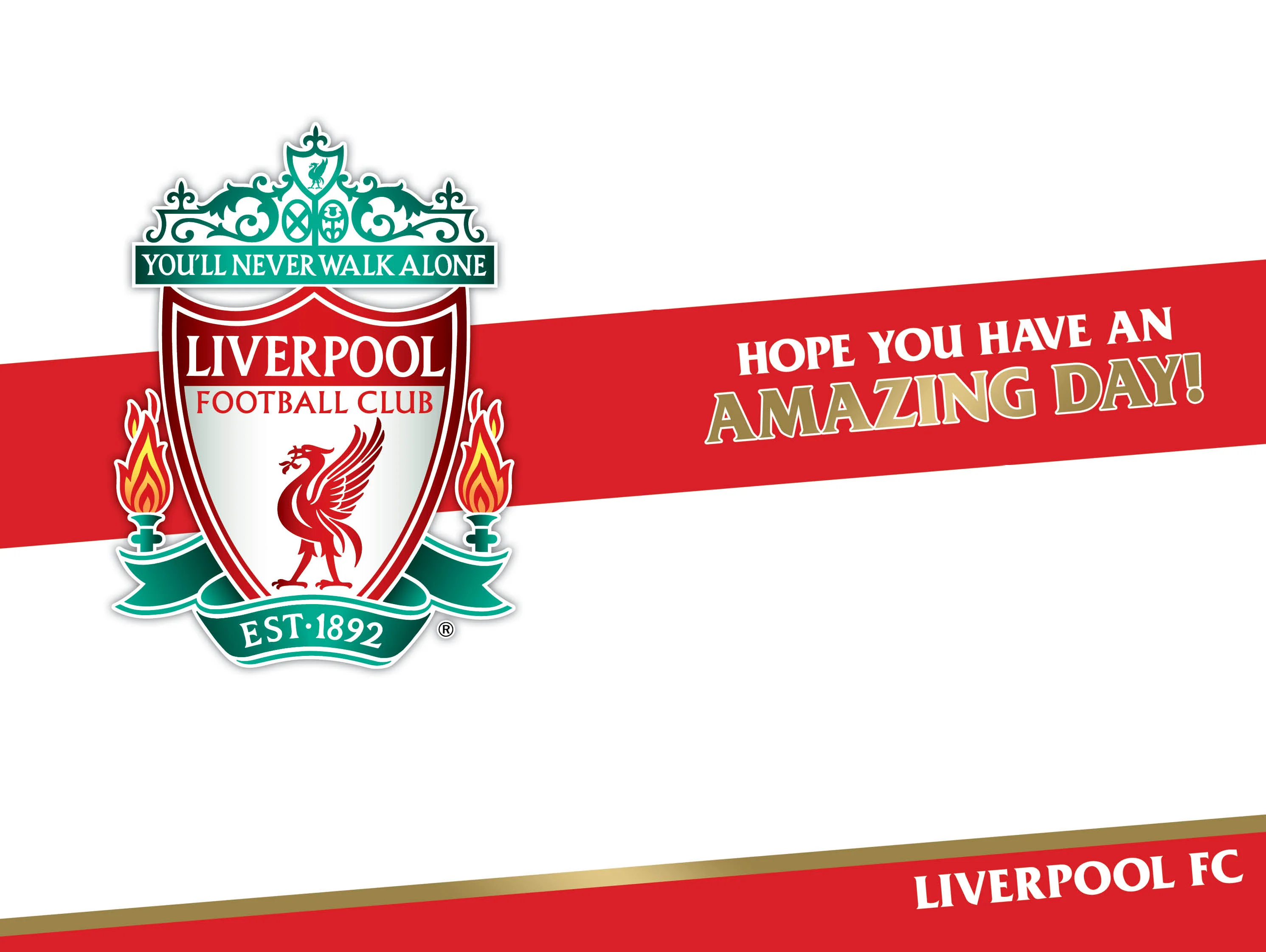 Liverpool FC Personalise Birthday Card With Sticker Sheet - Image 3