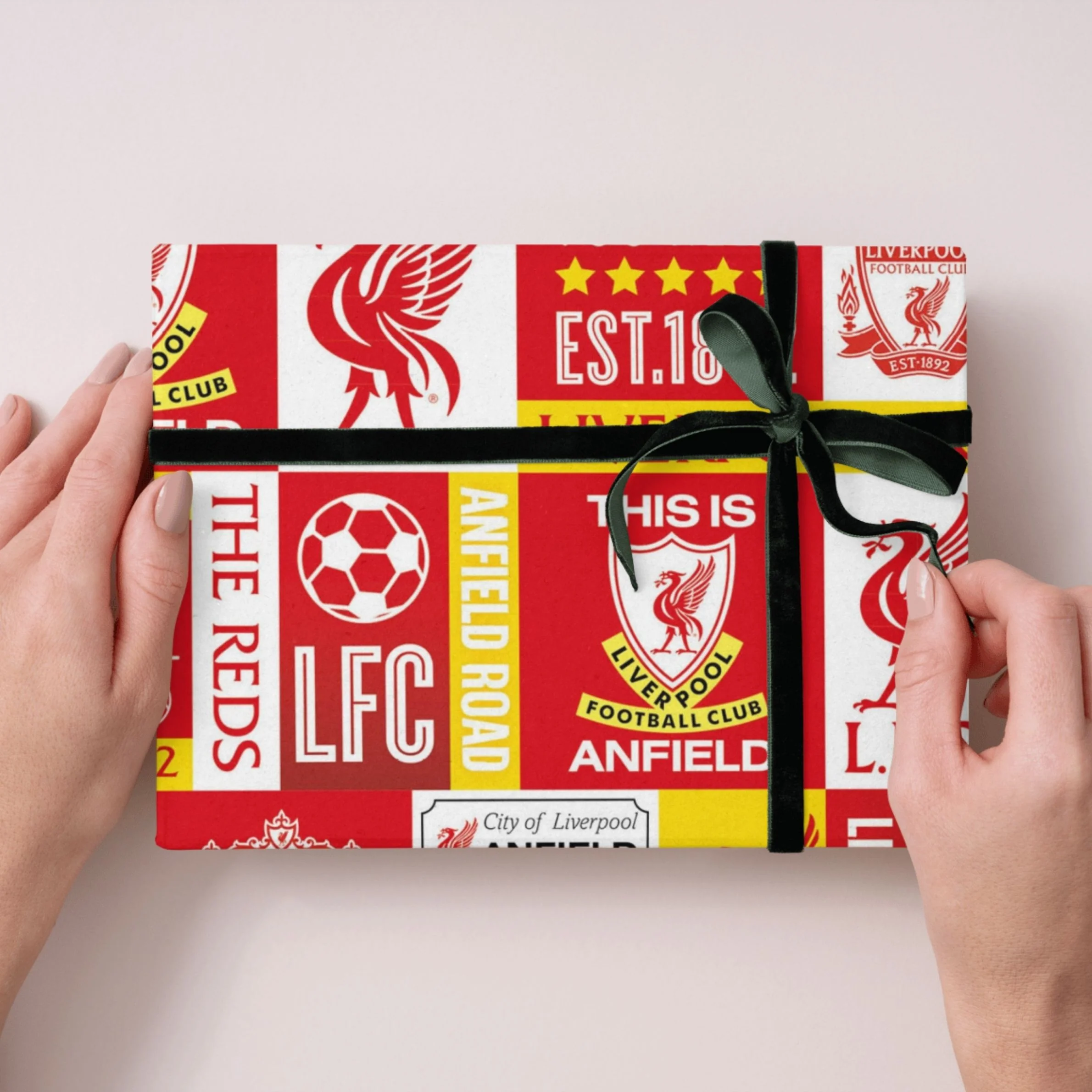 Liverpool FC 2 Sheets & 2 Tags Gift Wrap - Image 4