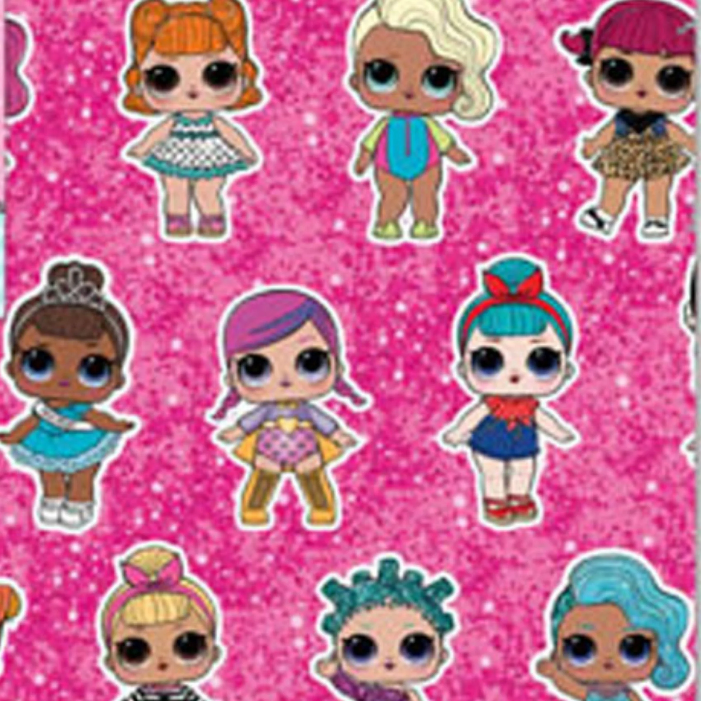 LOL Surprise 2 Sheets & 2 Tags Gift Wrap - Image 3