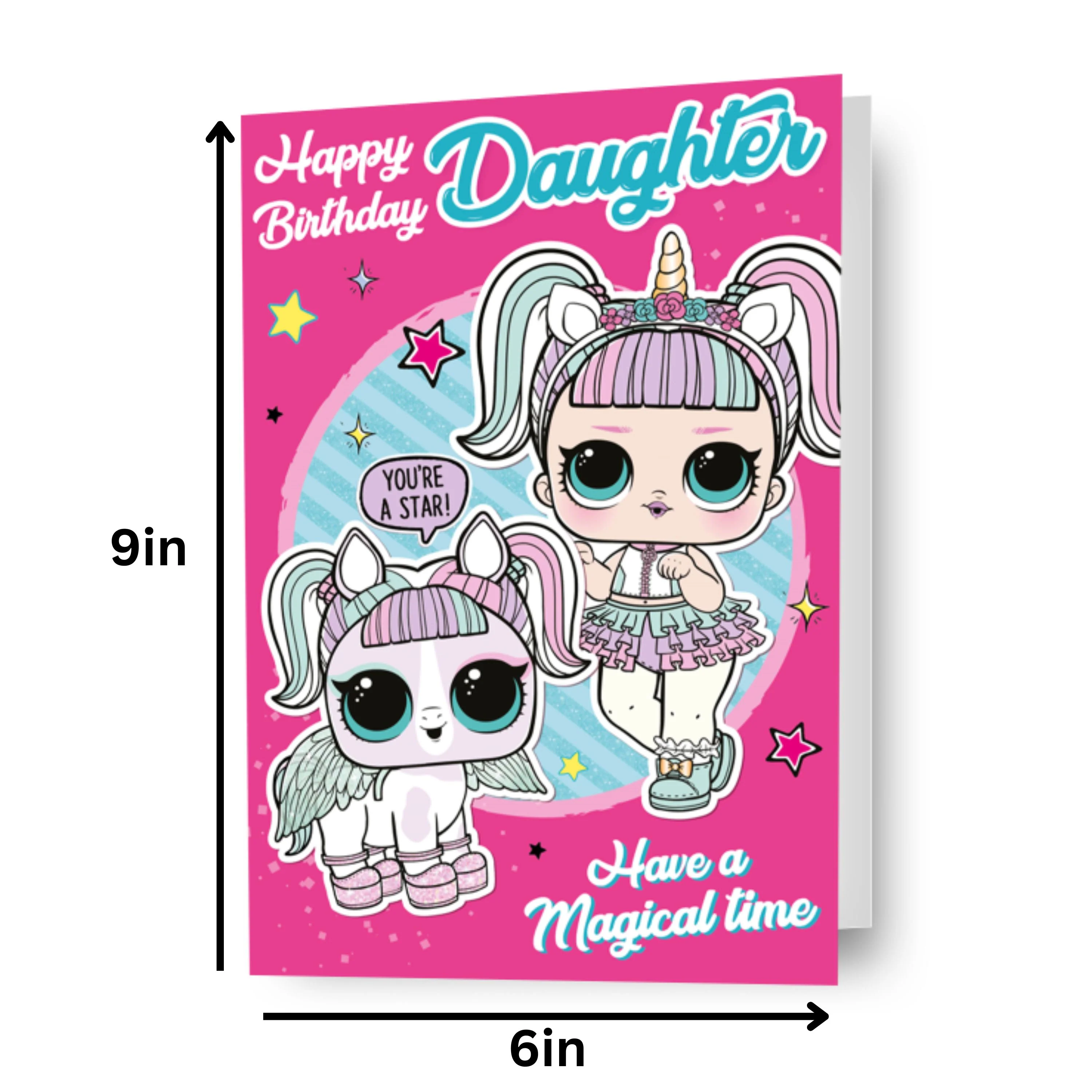 LOL Surprise 'Daughter' Birthday Card - Image 2