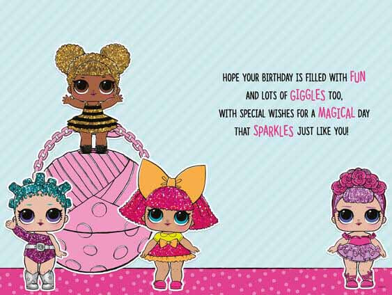 LOL Surprise 'Precious Granddaughter' Birthday Card - Image 4