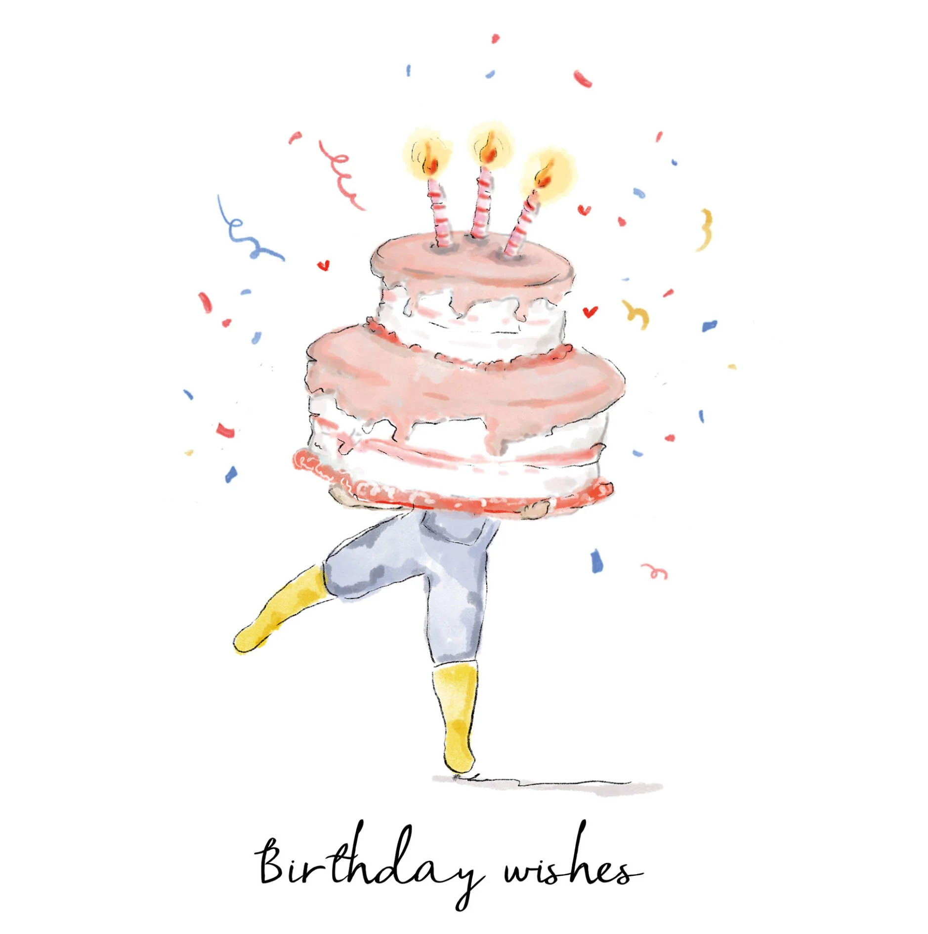 LUCY CLAIRE ILLUSTRATIONS BIRTHDAY CARD - Image 3