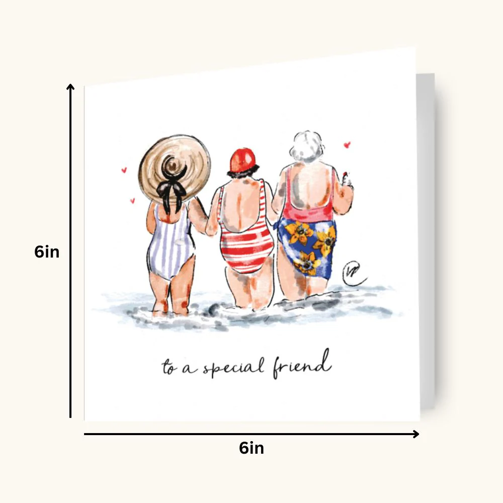 LUCY CLAIRE ILLUSTRATIONS FRIEND CARD - Image 2