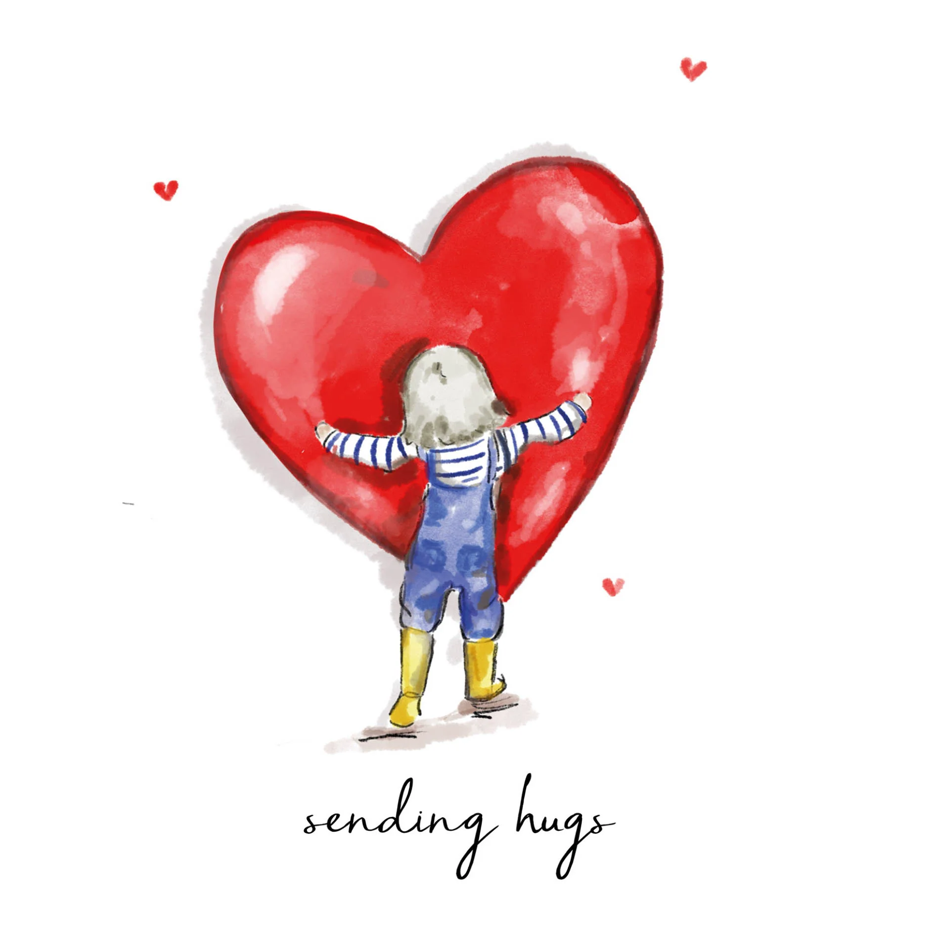 LUCY CLAIRE ILLUSTRATIONS BLANK CARD - Image 3