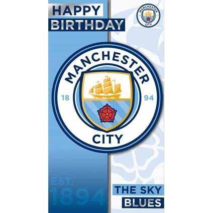 Manchester City Birthday Crest Card - Image 3
