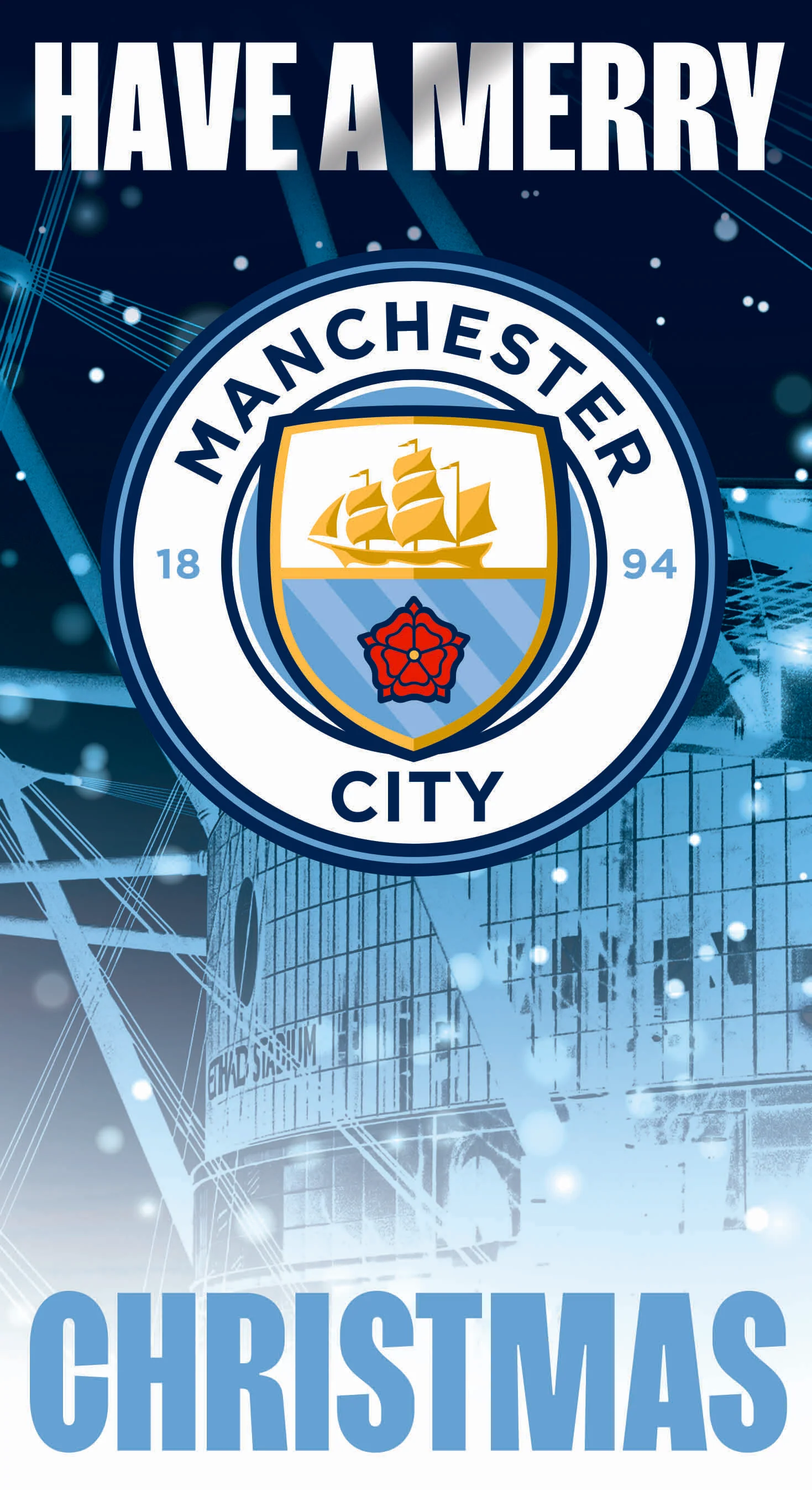 Manchester City FC Christmas Card - Image 3