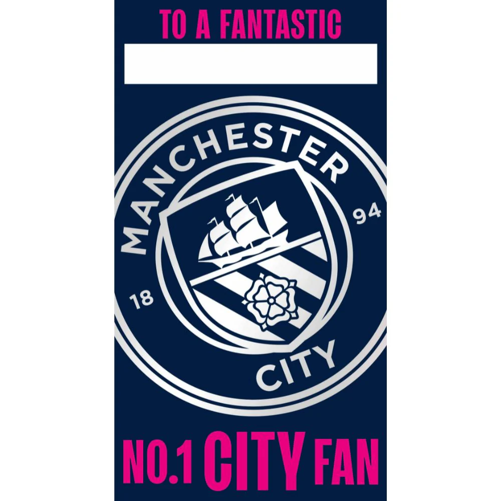 Manchester City FC Sticker Birthday Card - Image 5