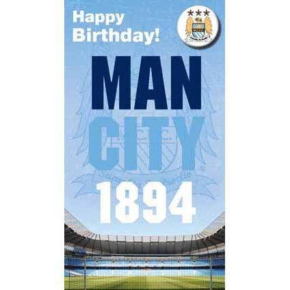 Manchester City Happy Birthday Badged Card - Image 3
