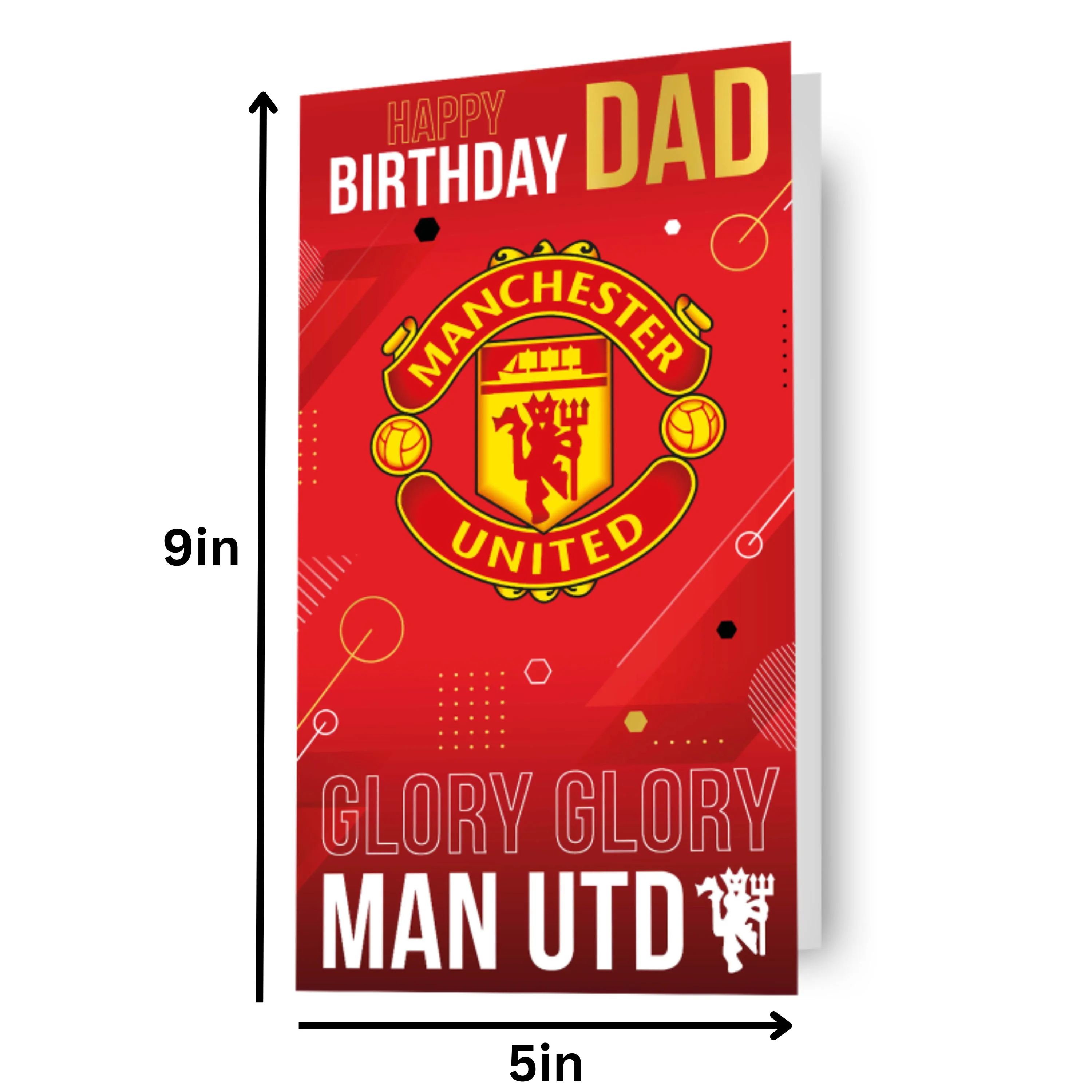 Manchester United FC 'Dad' Birthday Card - Image 4