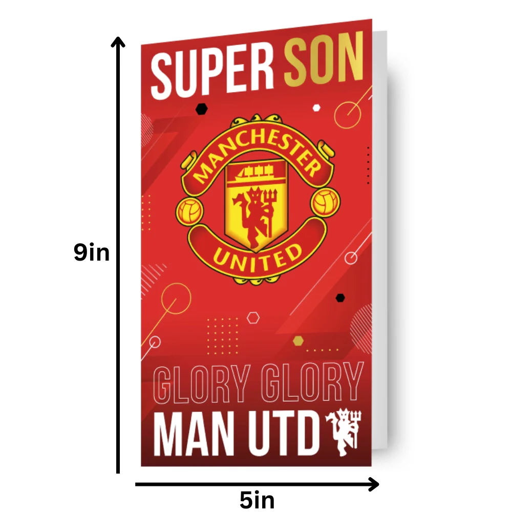 Manchester United FC Son Birthday Card - Image 2