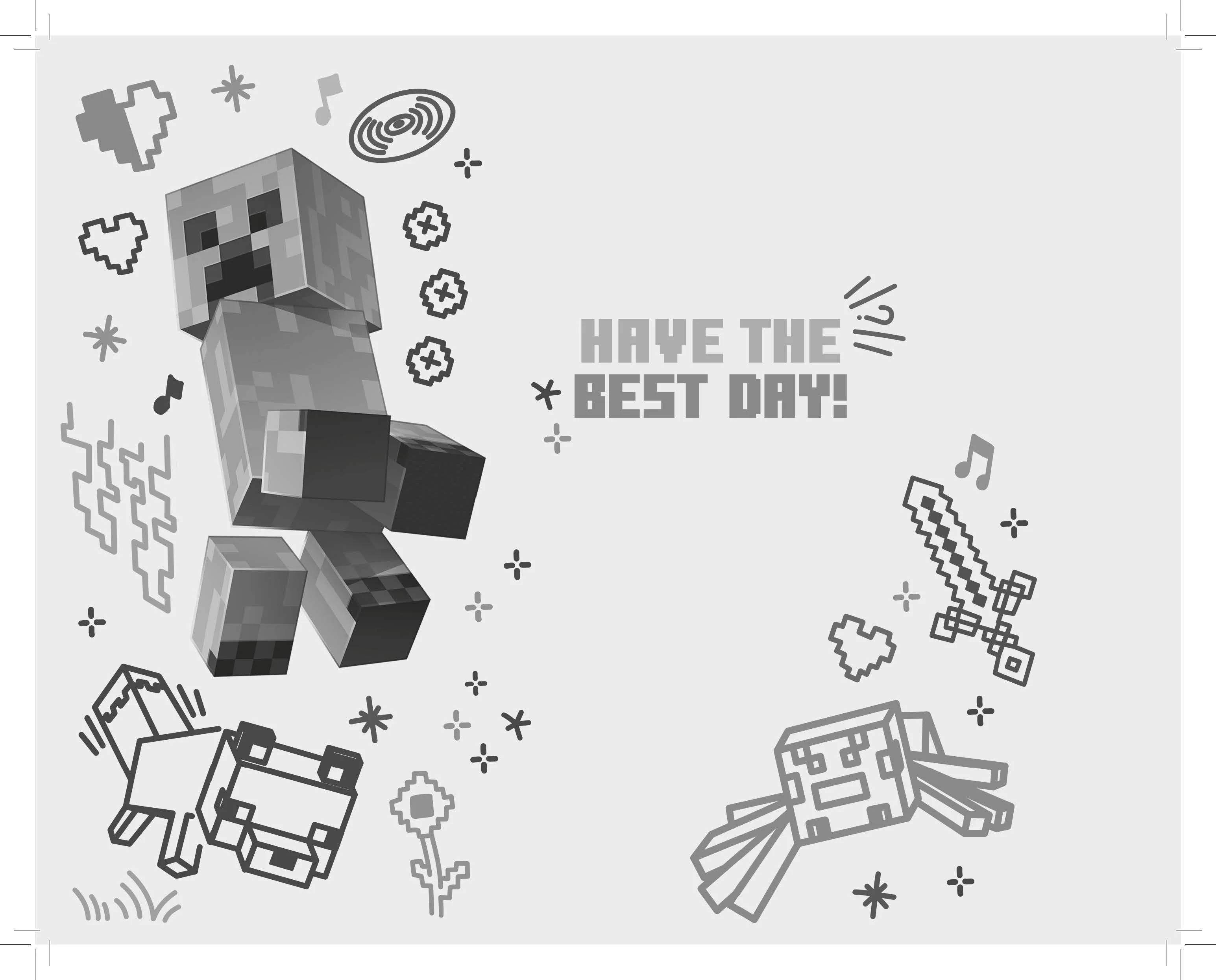 Minecraft Birthday Money Wallet - Image 3