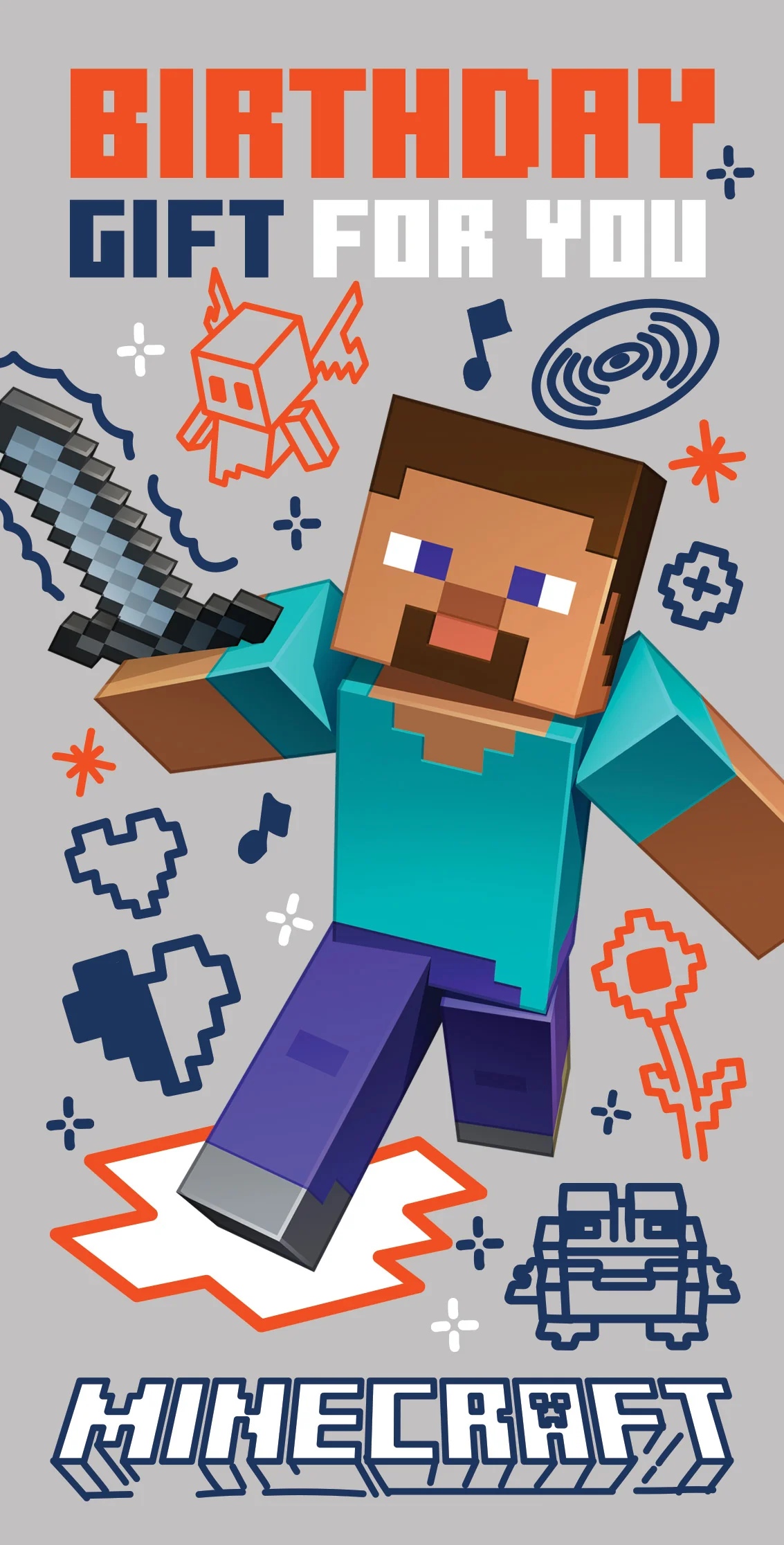 Minecraft Birthday Money Wallet - Image 4