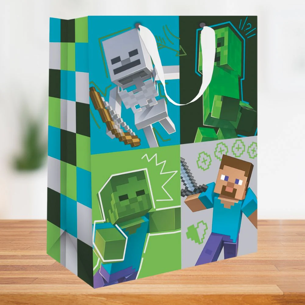Minecraft Medium Gift Bag - Image 3