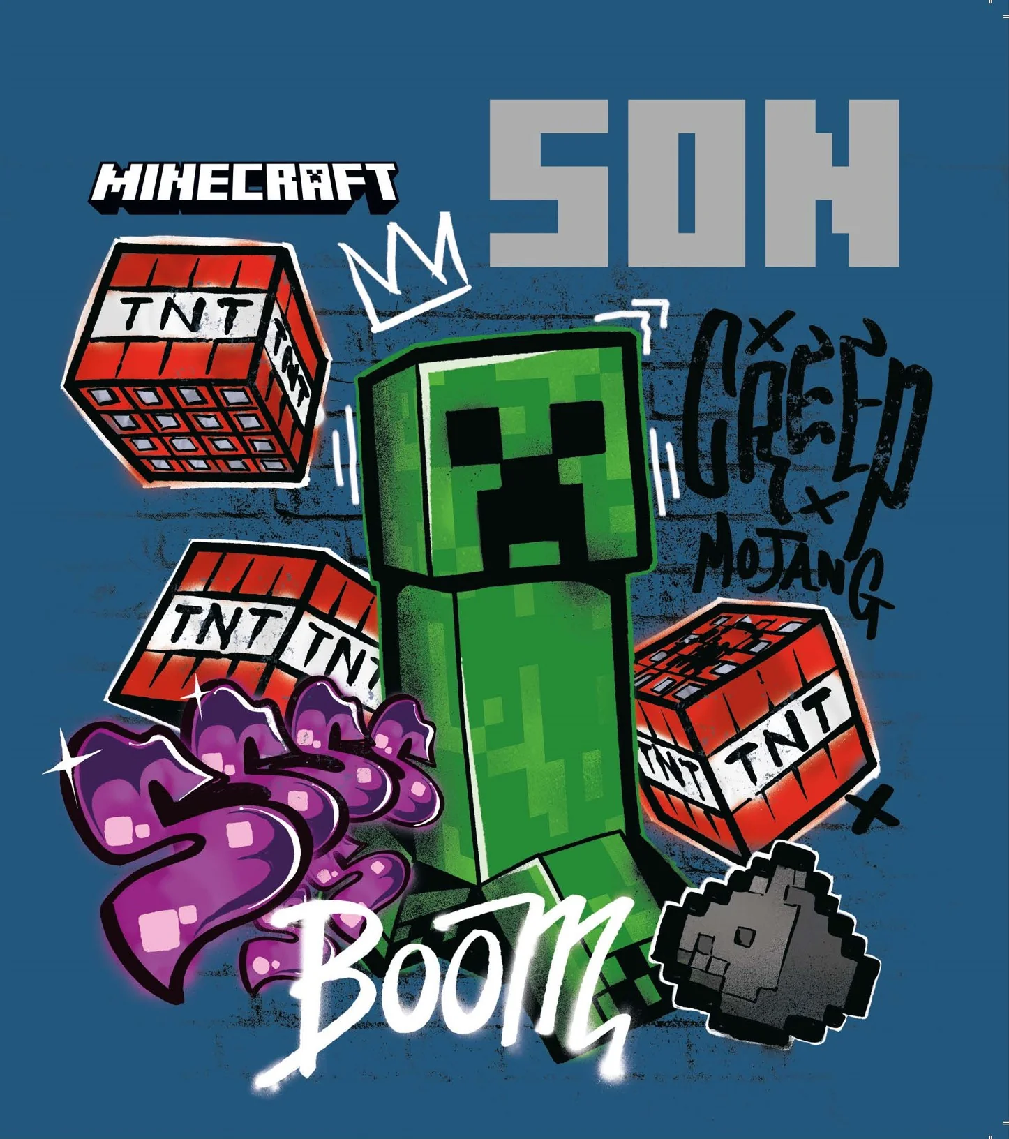 Minecraft 'Son' Birthday Card - Image 3