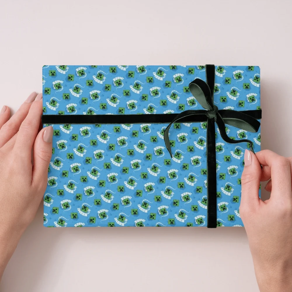 Minecraft Wrapping Paper 4m Roll - Image 4