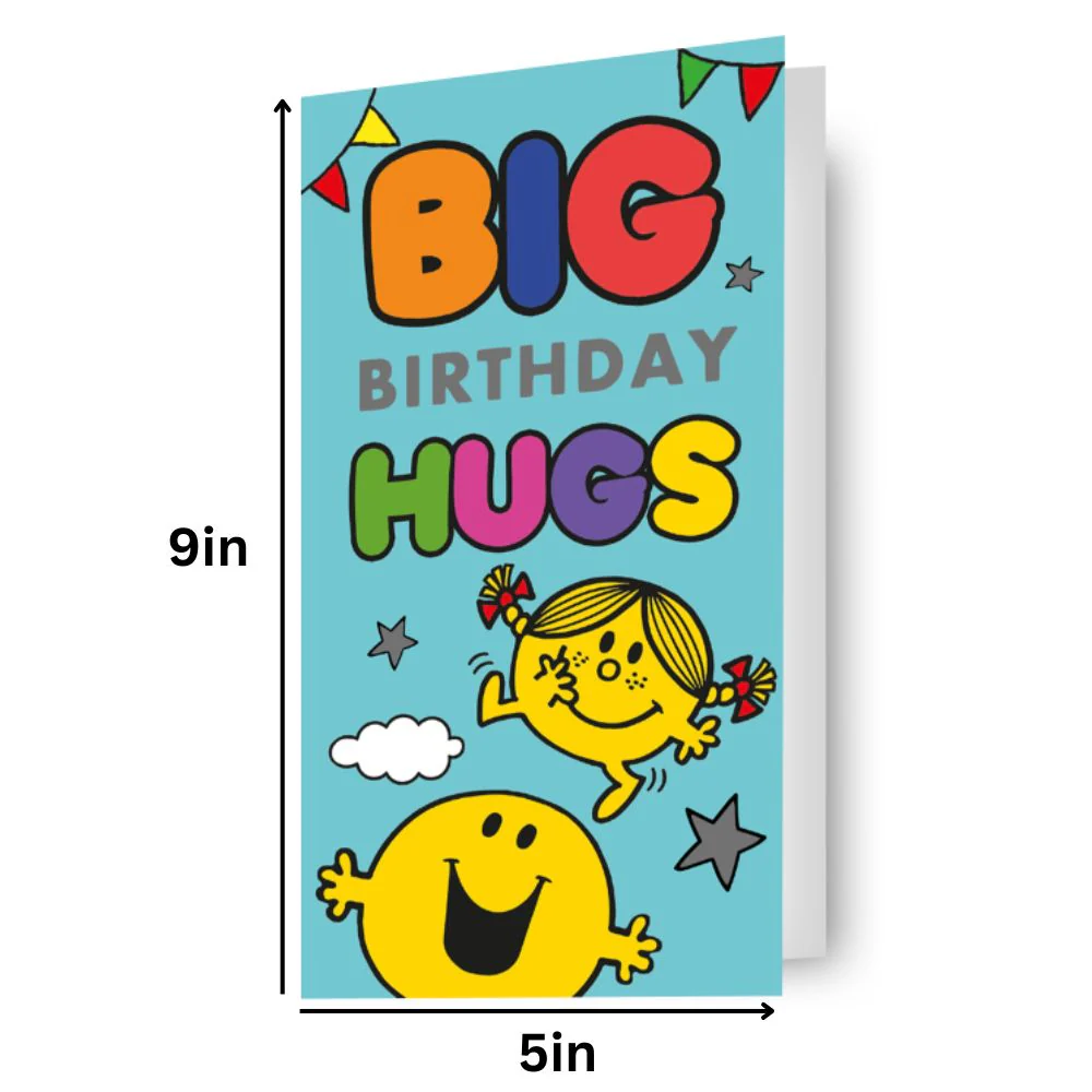 Mr Men & Little Miss Fold Out Birthday Card - Image 4
