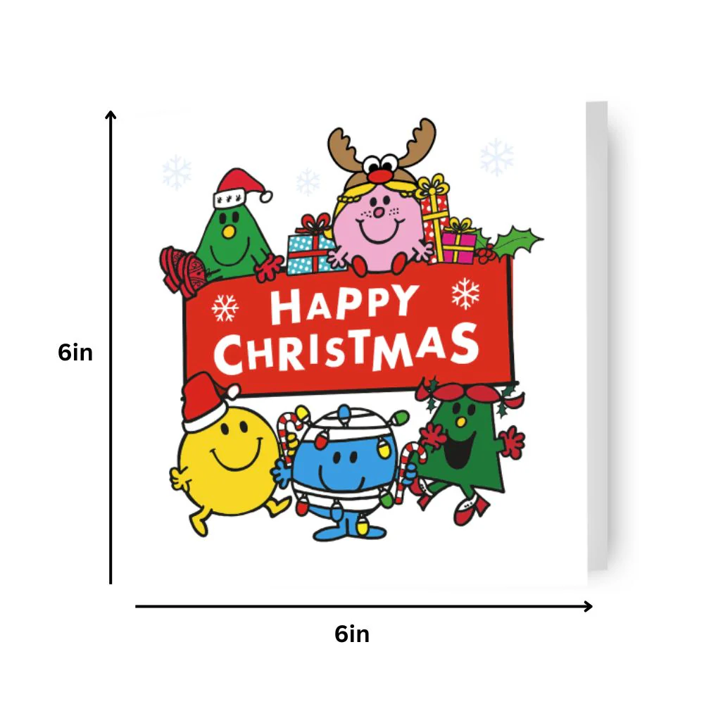 Mr Men & Little Miss Generic Christmas Card - Image 2