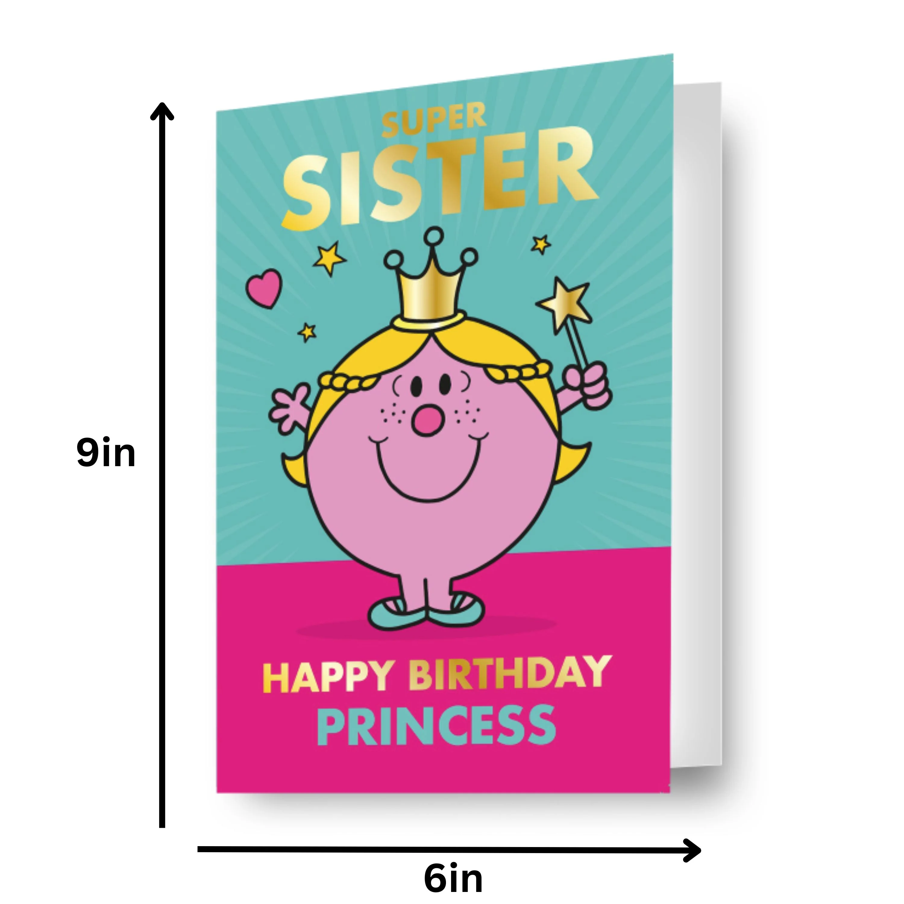 Mr Men & Little Miss Sister Birthday Card - Image 2