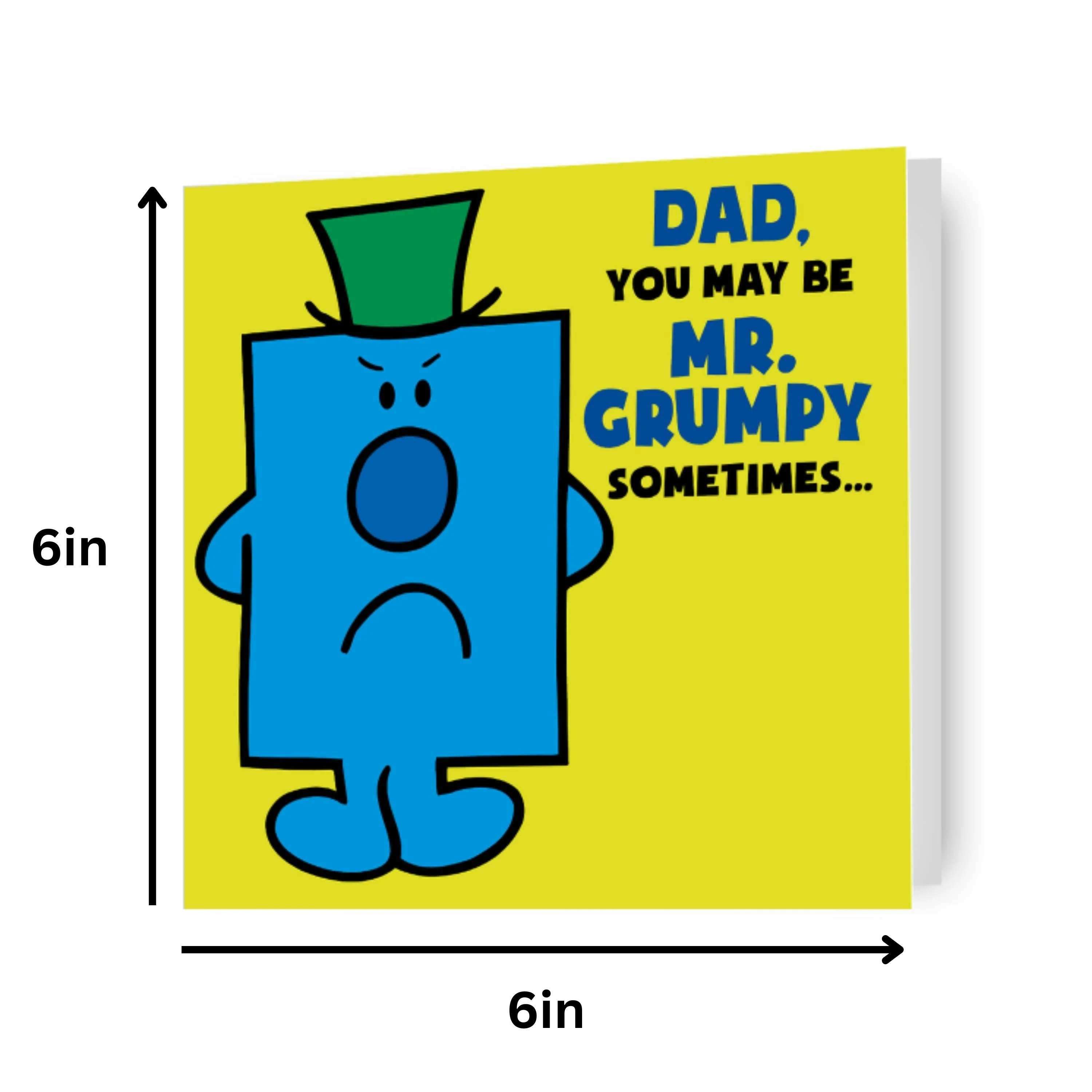 Mr Men & Little Miss 'Mr Grumpy' Father's Day Card - Image 2