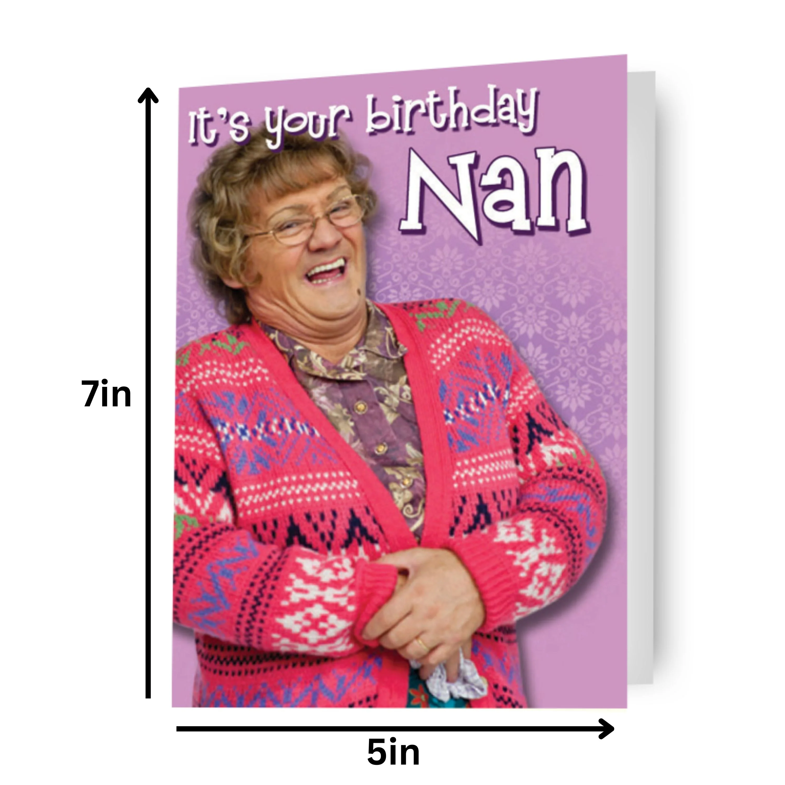 Mrs Brown's Boys 'Birthday Nan' Card - Image 3