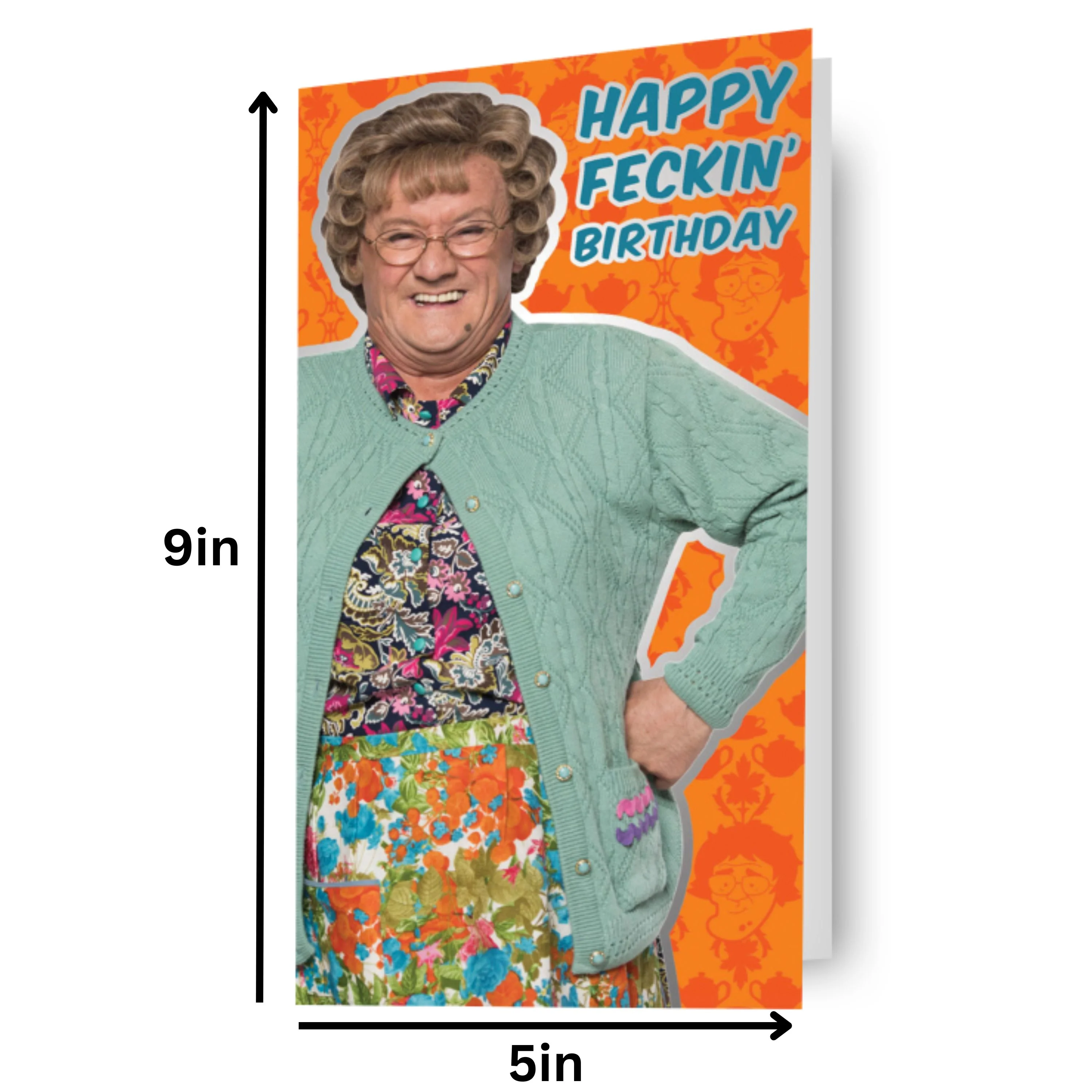 Mrs Brown's Boys 'Happy Feckin' Birthday' Card - Image 3
